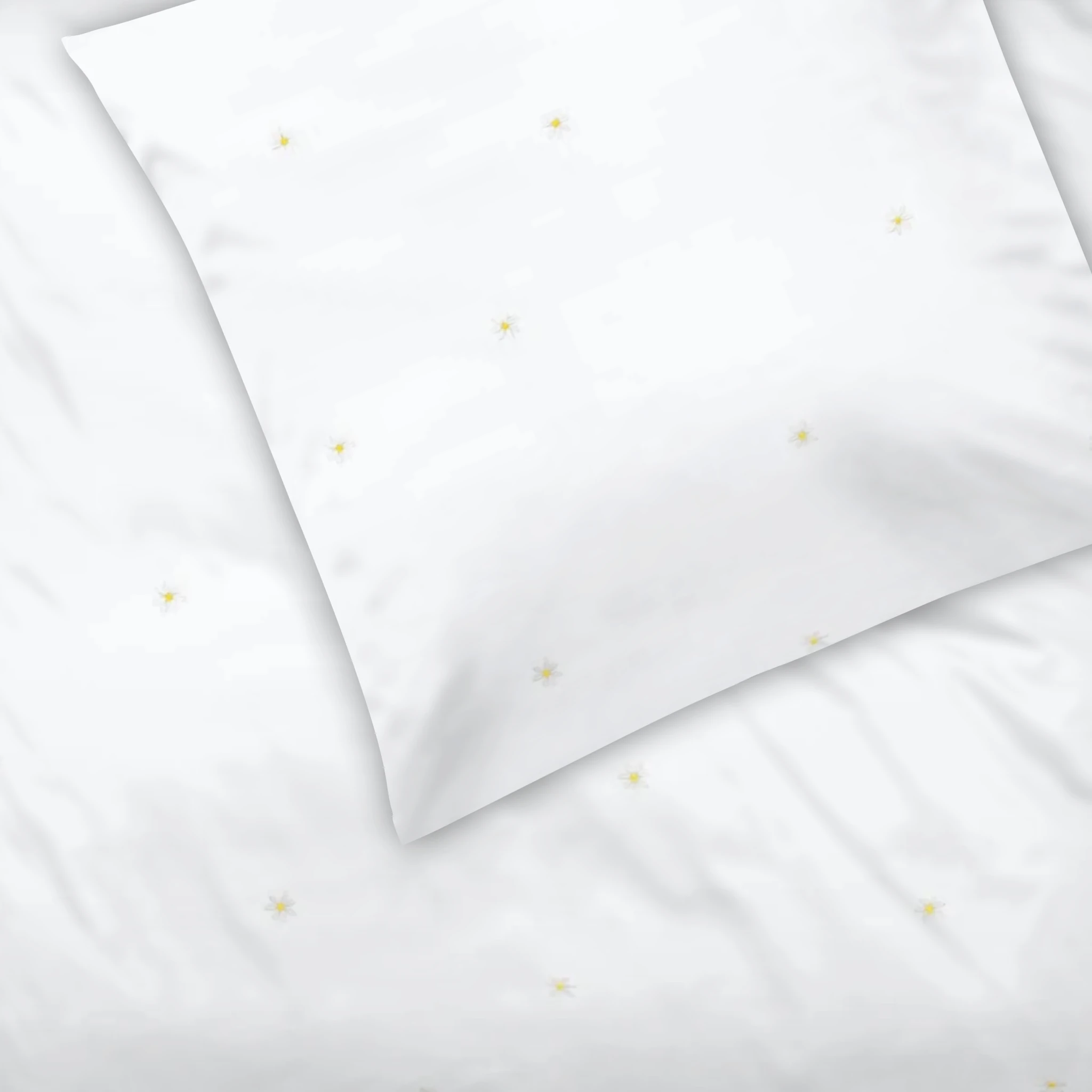 Schlossberg Bettwäsche DAISY Satin Noblesse Blanc