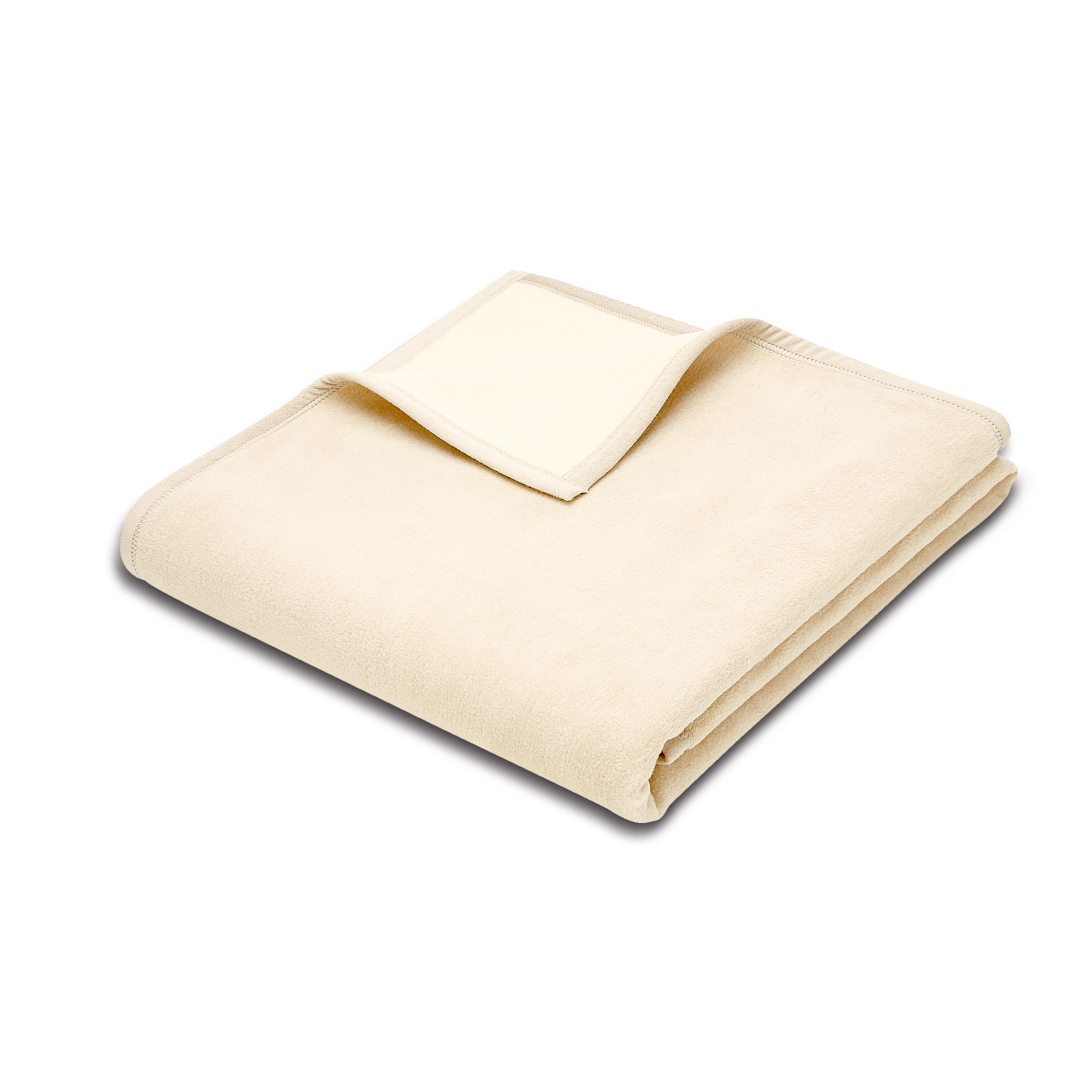 biederlack pure nature plaid ecru