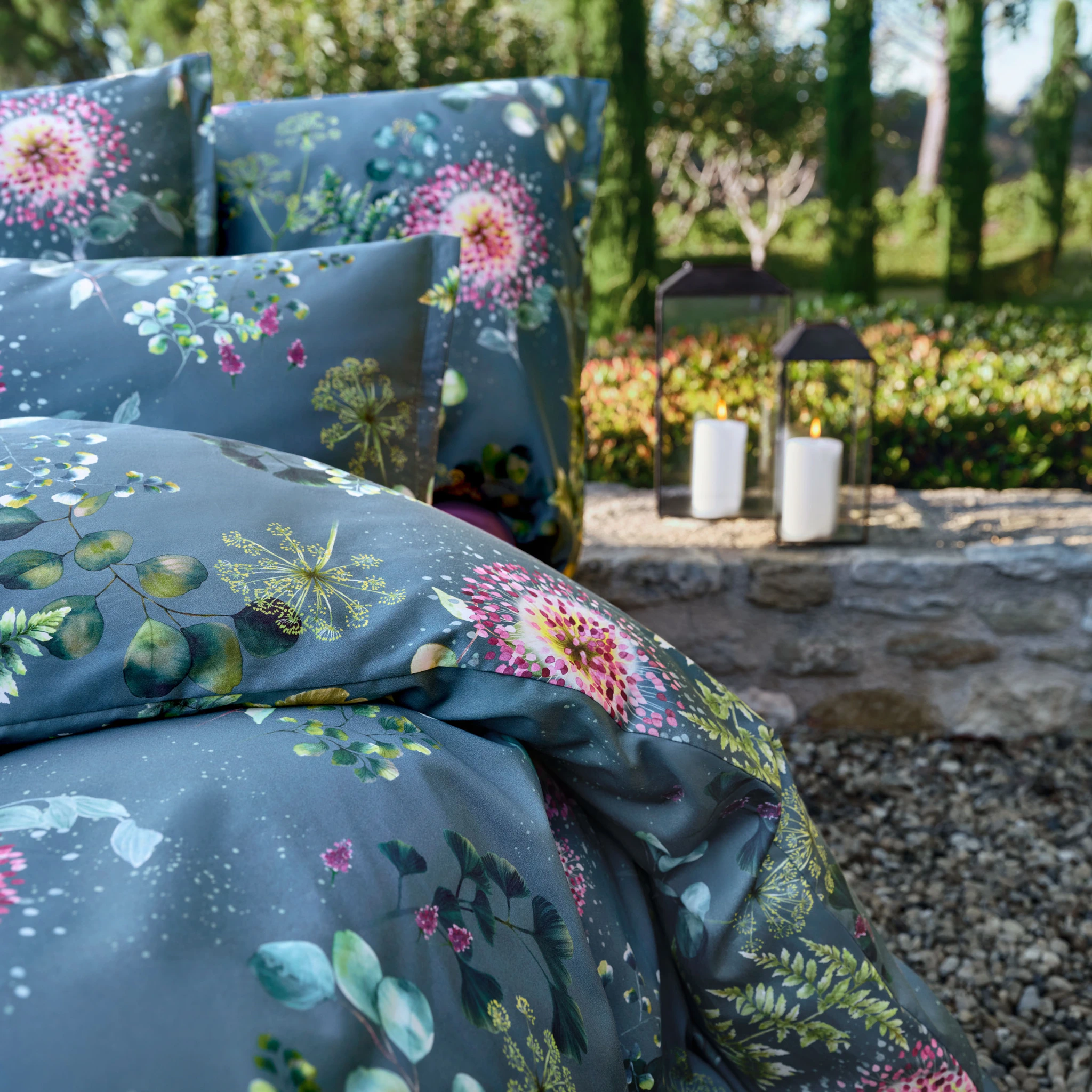 Schlossberg Bettwäsche NELE Satin Vert Produktbild 3 Schlossberg Bettwäsche NELE Satin Vert 3