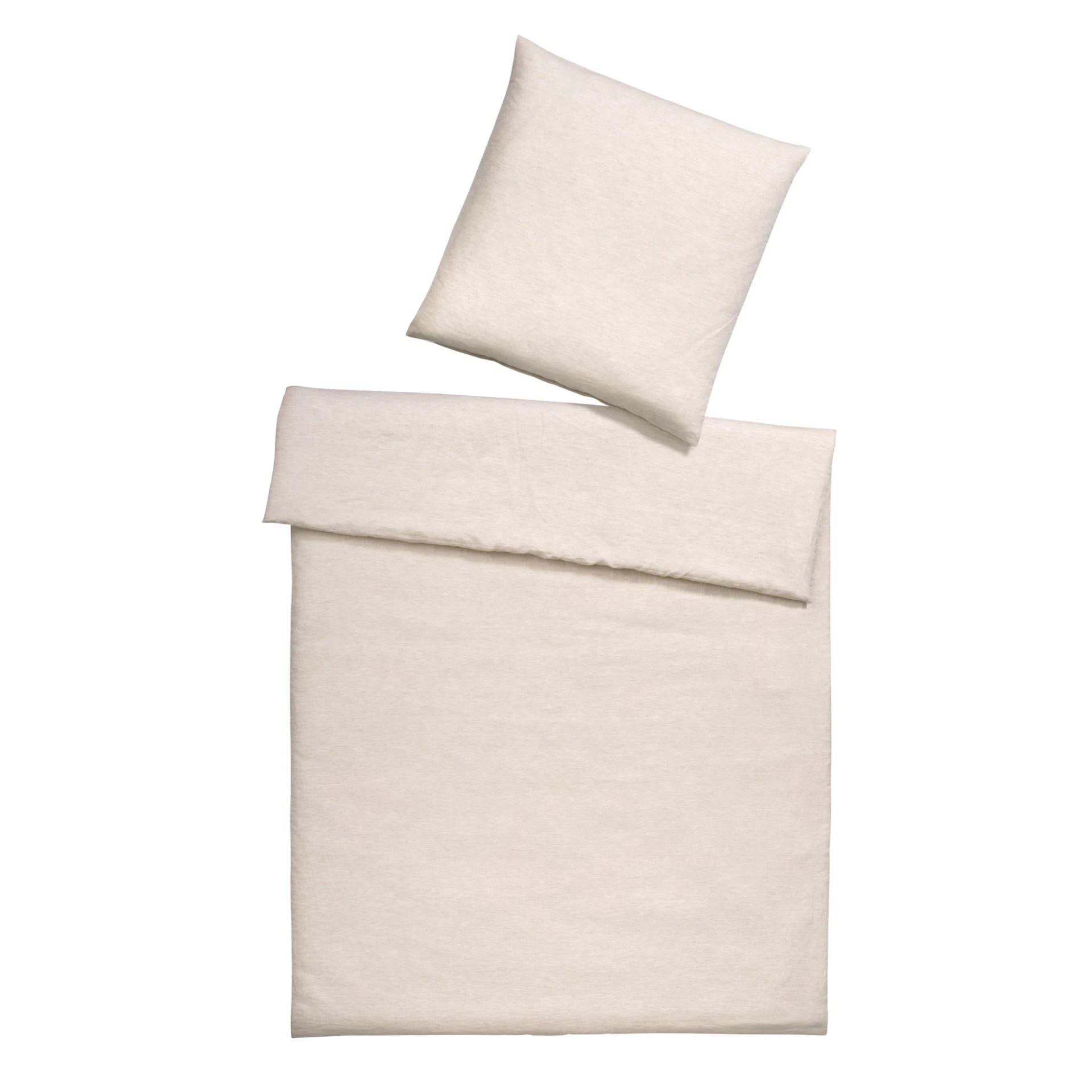 elegante Kinderbettwäsche BREEZEE Halbleinen Apricot Produktbild elegante Kinderbettwäsche BREEZEE Halbleinen Apricot