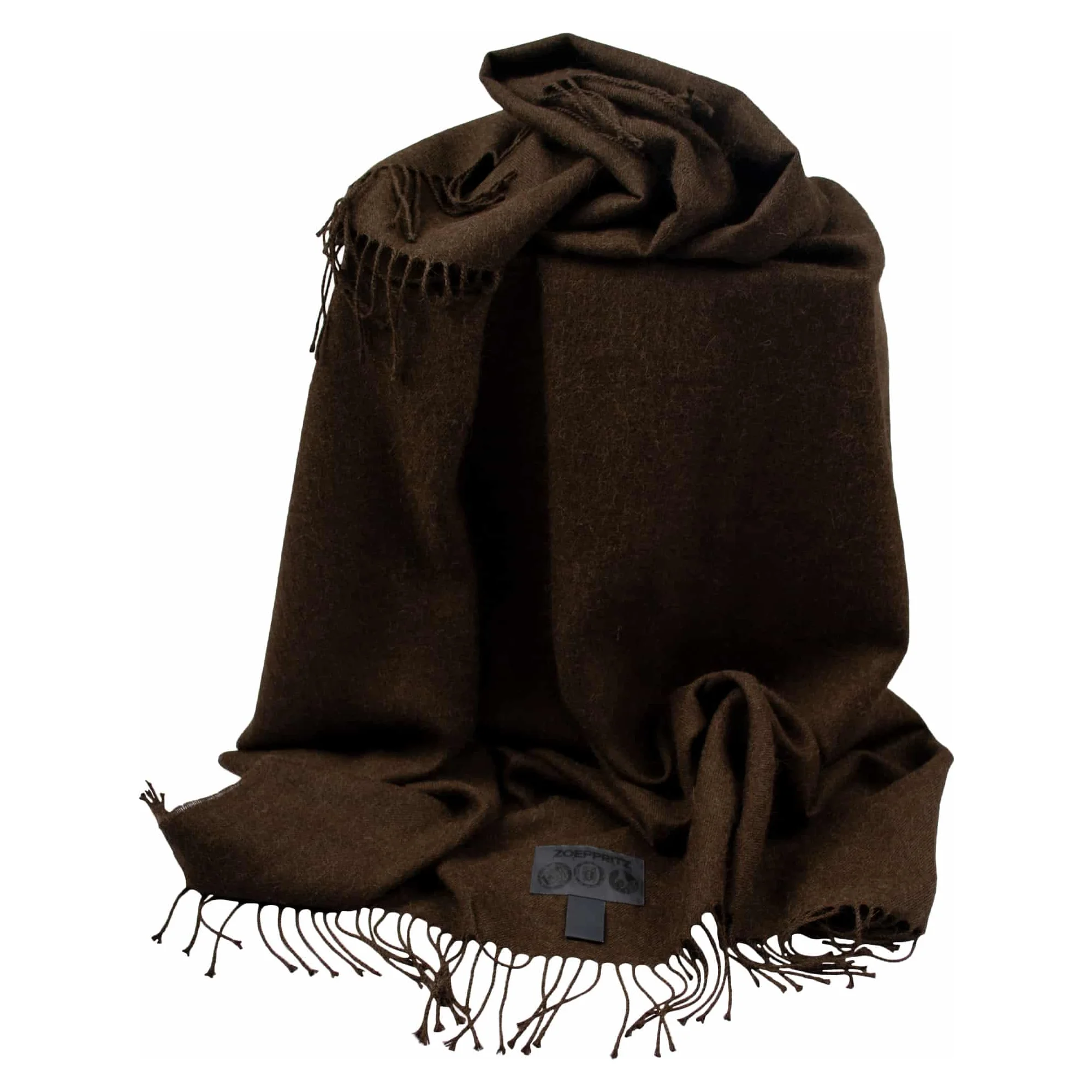 Zoeppritz Plaid SINCE 1828 ALPACA Dark Brown