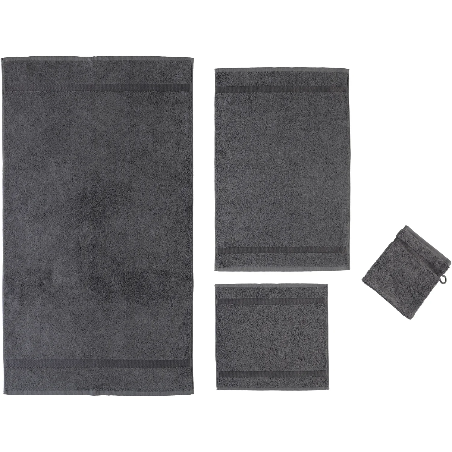 Rhomtuft PRINCESS Towels Pewter product picture Rhomtuft PRINCESS Towels Pewter