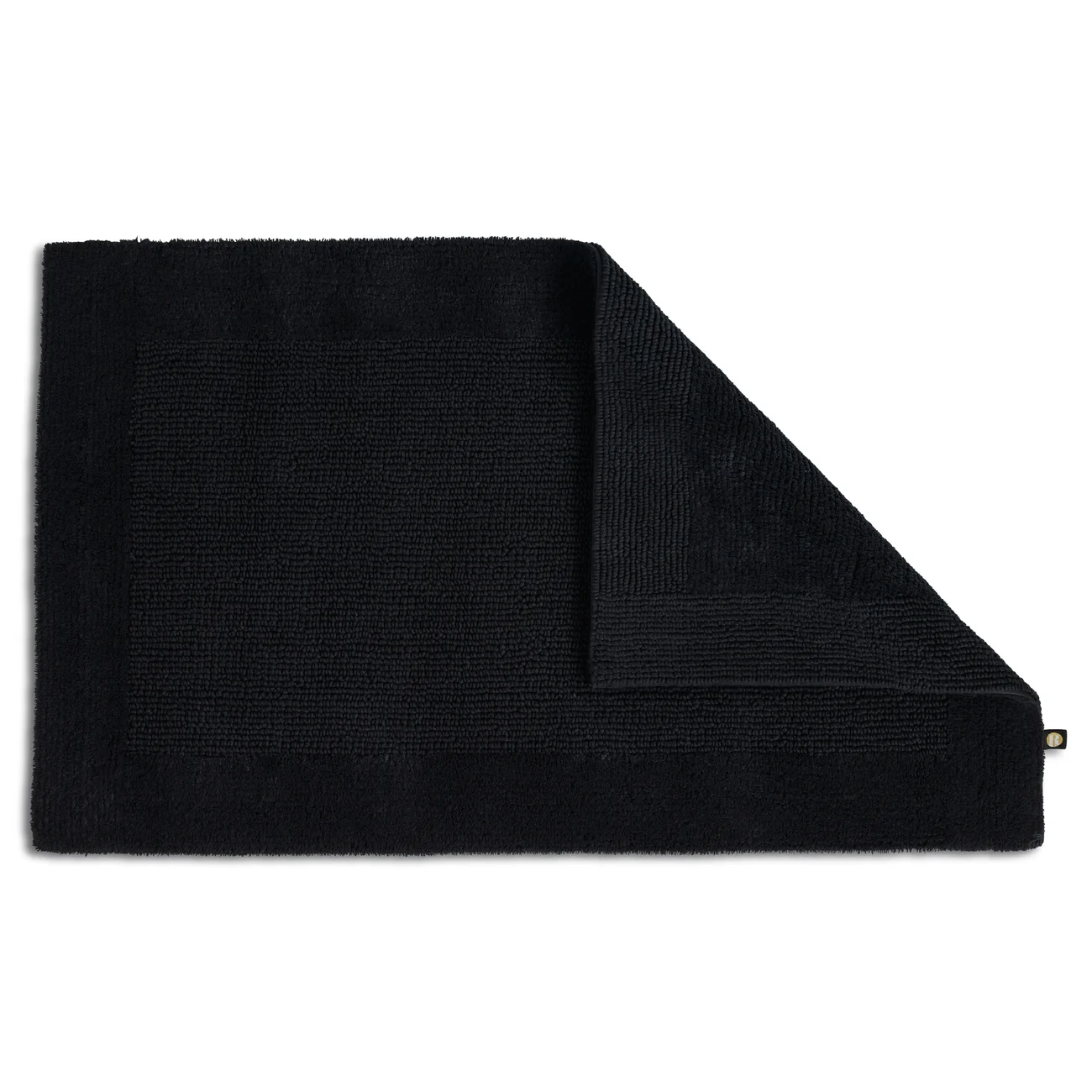 Rhomtuft Badteppich PRESTIGE Schwarz