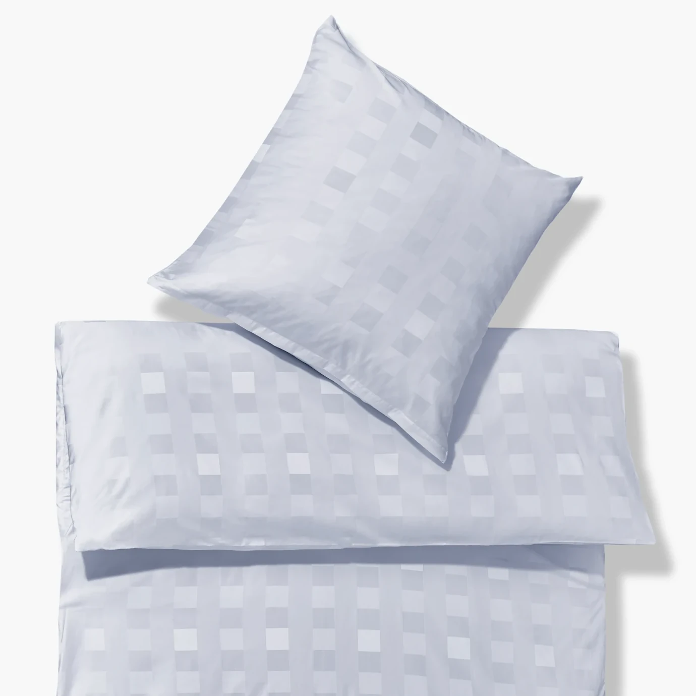 Ralph Bauer Bettwäsche BAYONNE Damast Blau Produktbild Ralph Bauer Bettwäsche BAYONNE Damast Blau