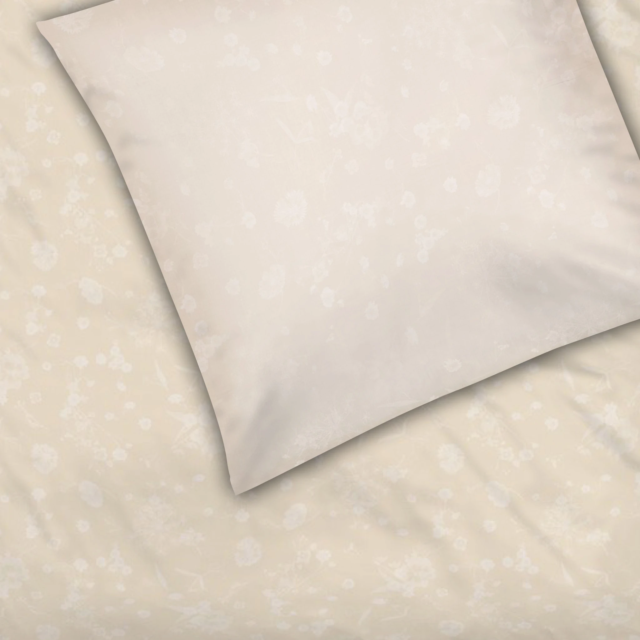 Christian Fischbacher Bettwäsche FIORI PASTELLO Jacquard Verso Ivoire Produktbild Christian Fischbacher Bettwäsche FIORI PASTELLO Jacquard Verso Ivoire