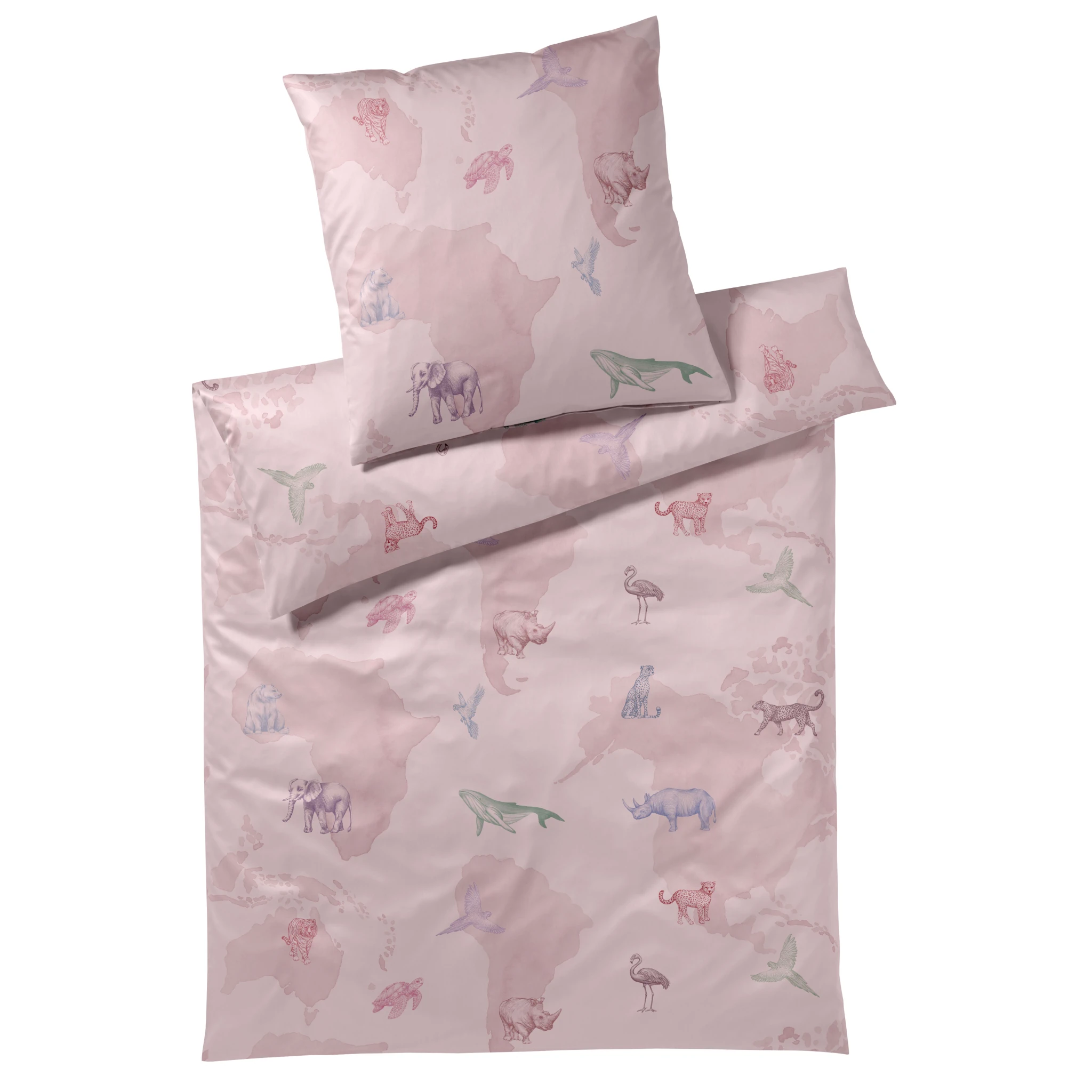 elegante Bettwäsche EXPLORER Satin Rose