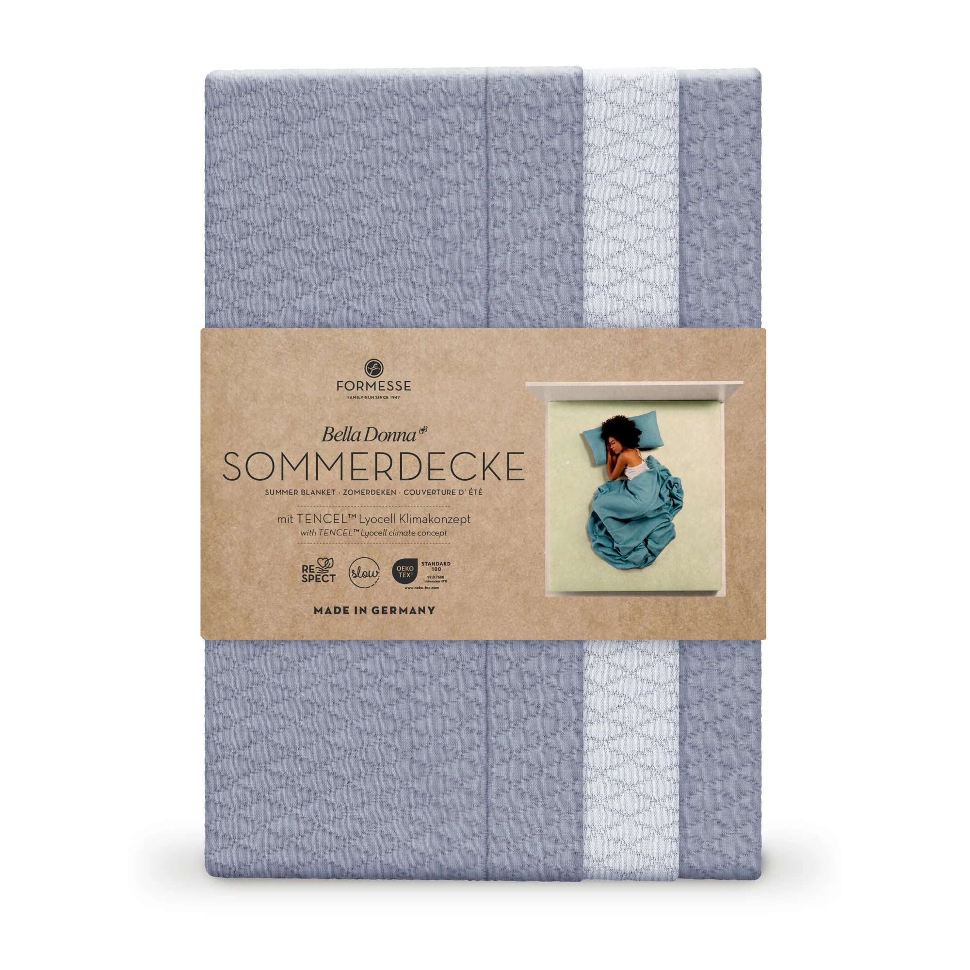 Formesse Sommerdecke BELLA DONNA Jeansblau