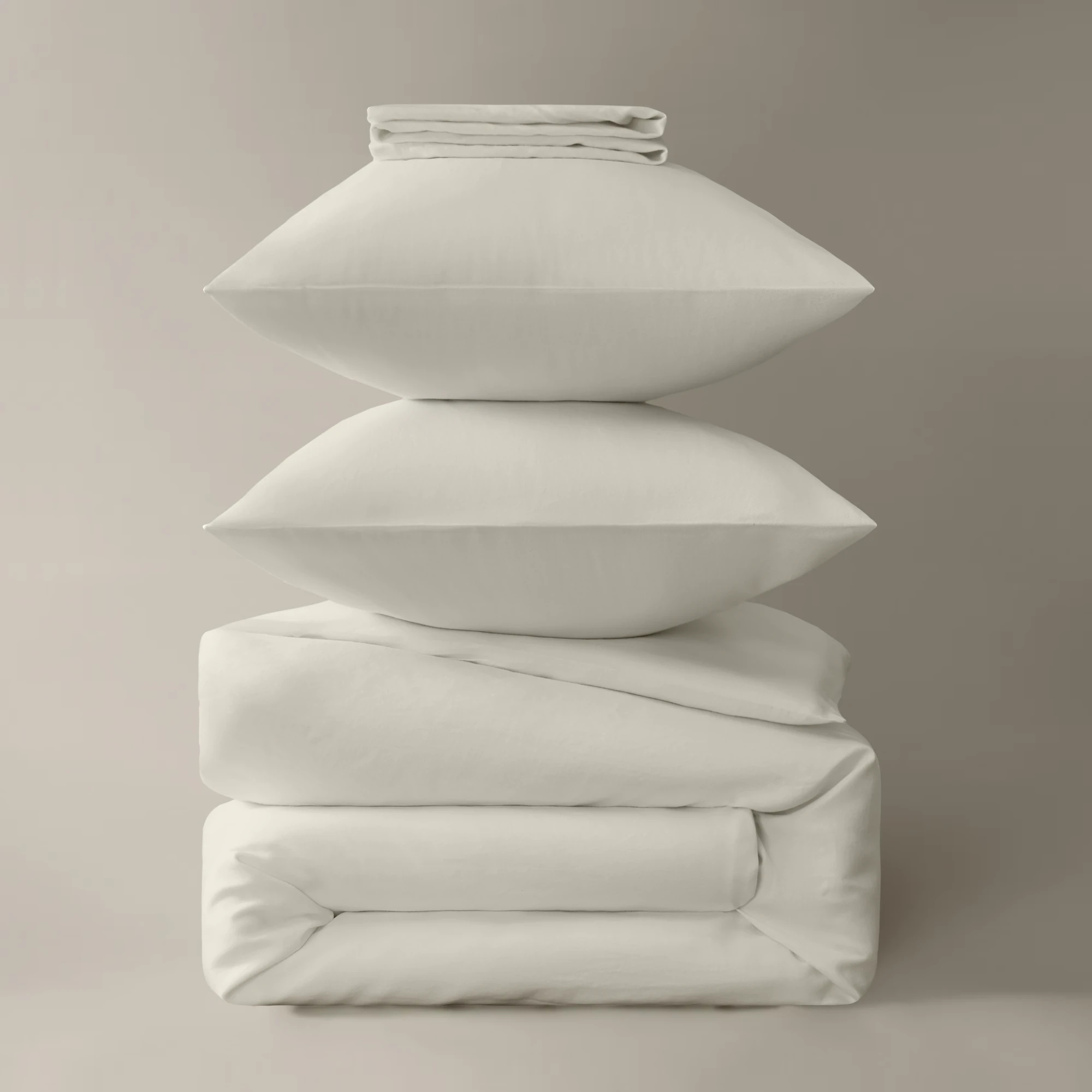 Royfort Luxus Bettwäsche KASCHMIR Cremeweiß