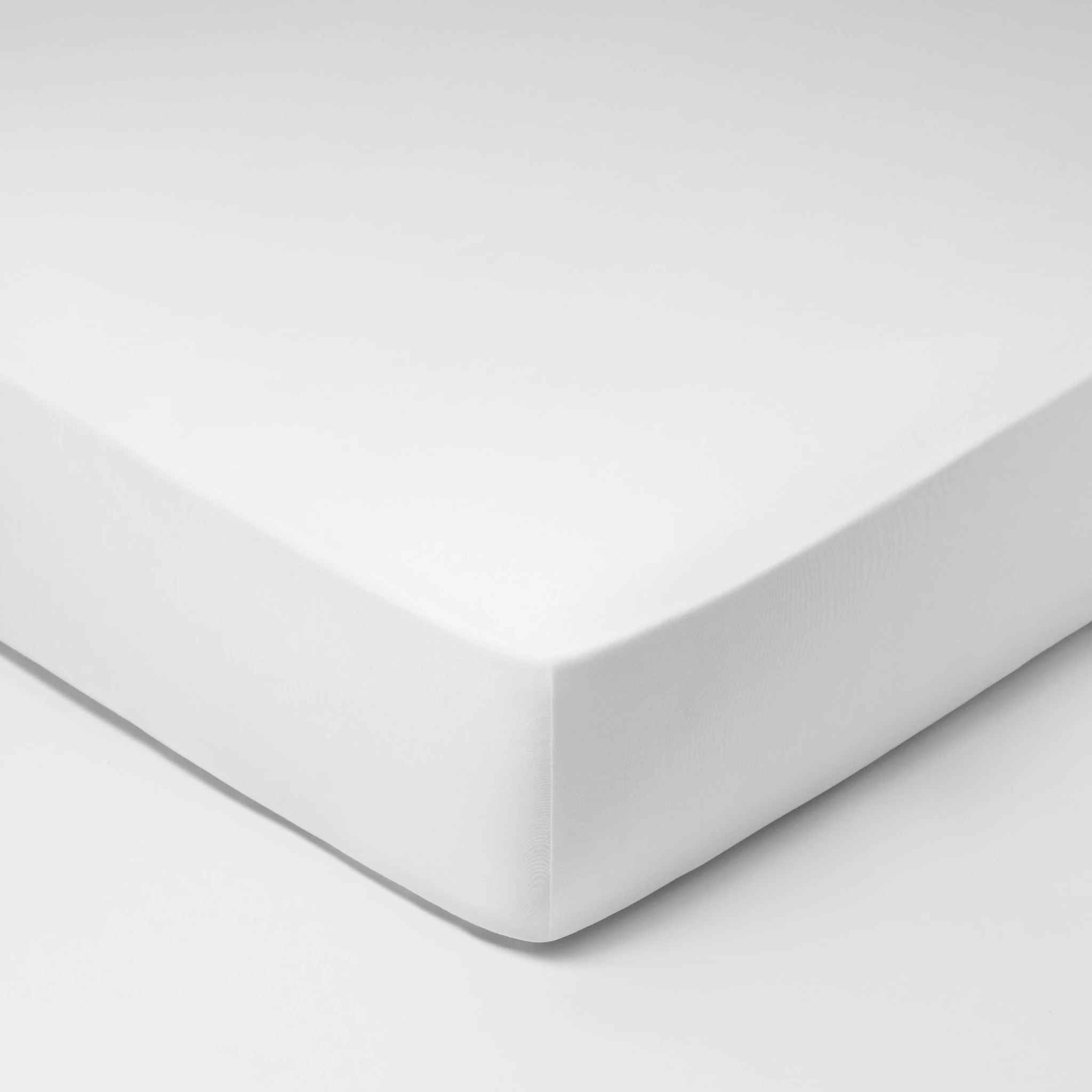 Schlossberg Spannbettlaken MULTI FIX Jersey White Produktbild Schlossberg Spannbettlaken MULTI FIX Jersey White