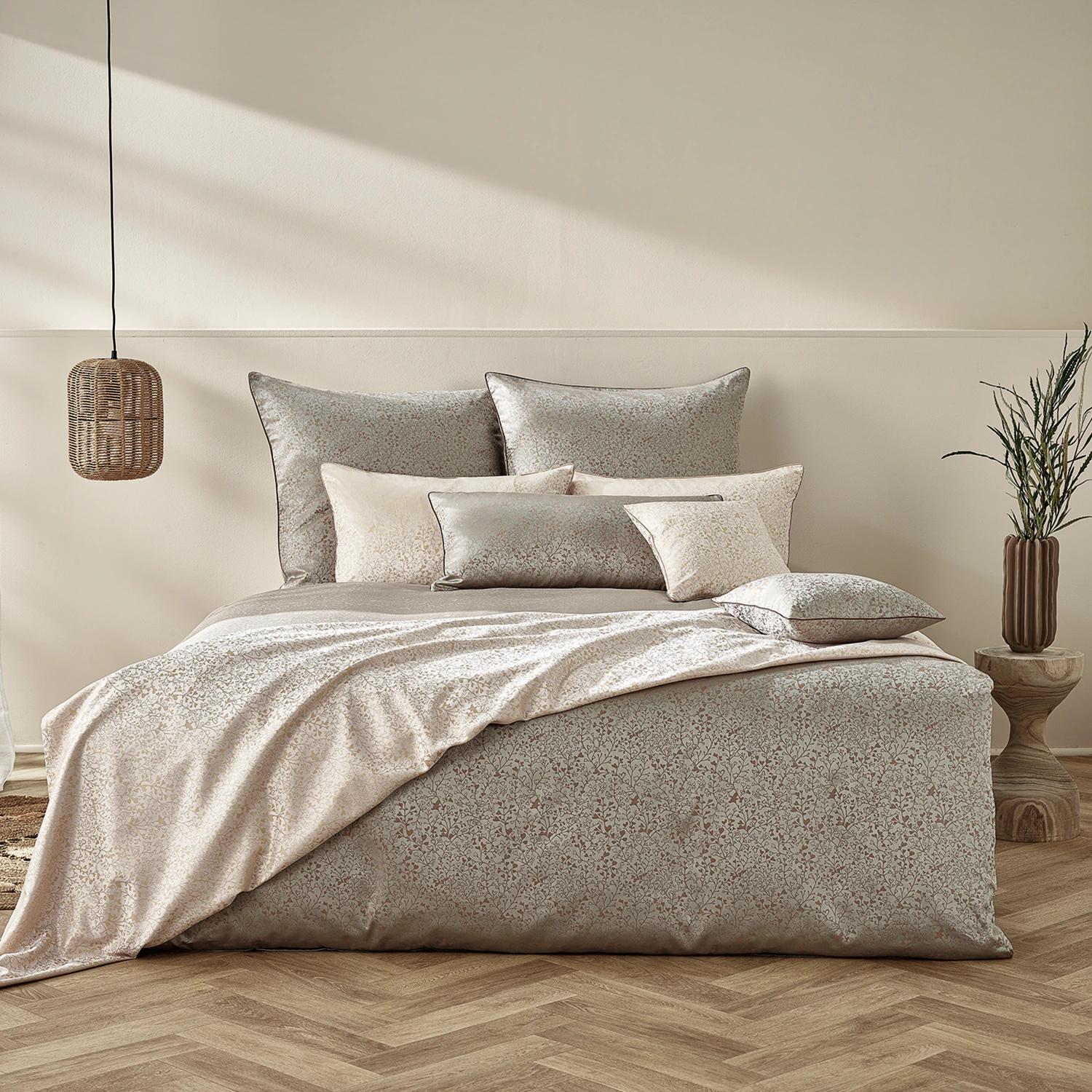 curt bauer bettwaesche love damast agave ambiente