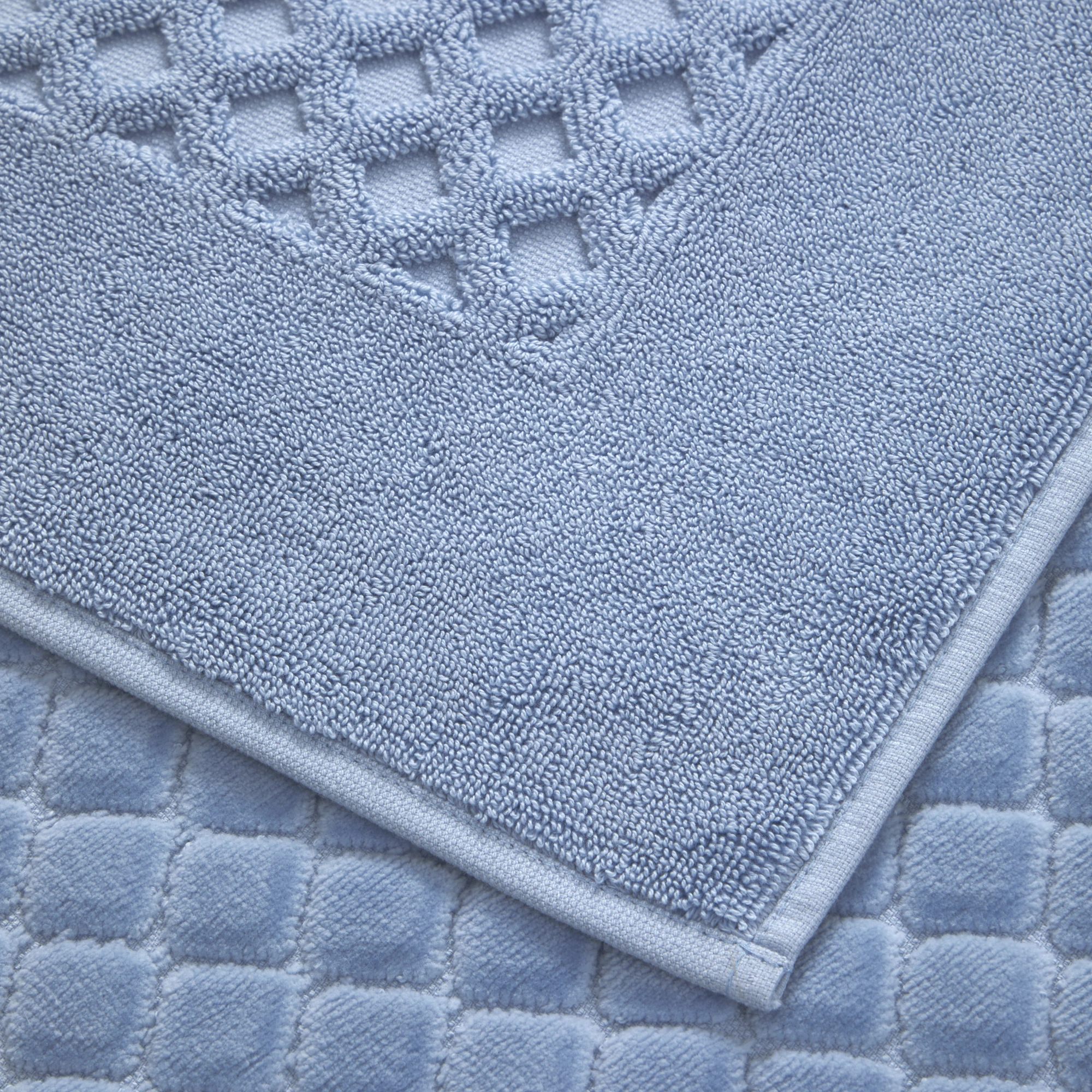 yves delorme badematte etoile azur detail