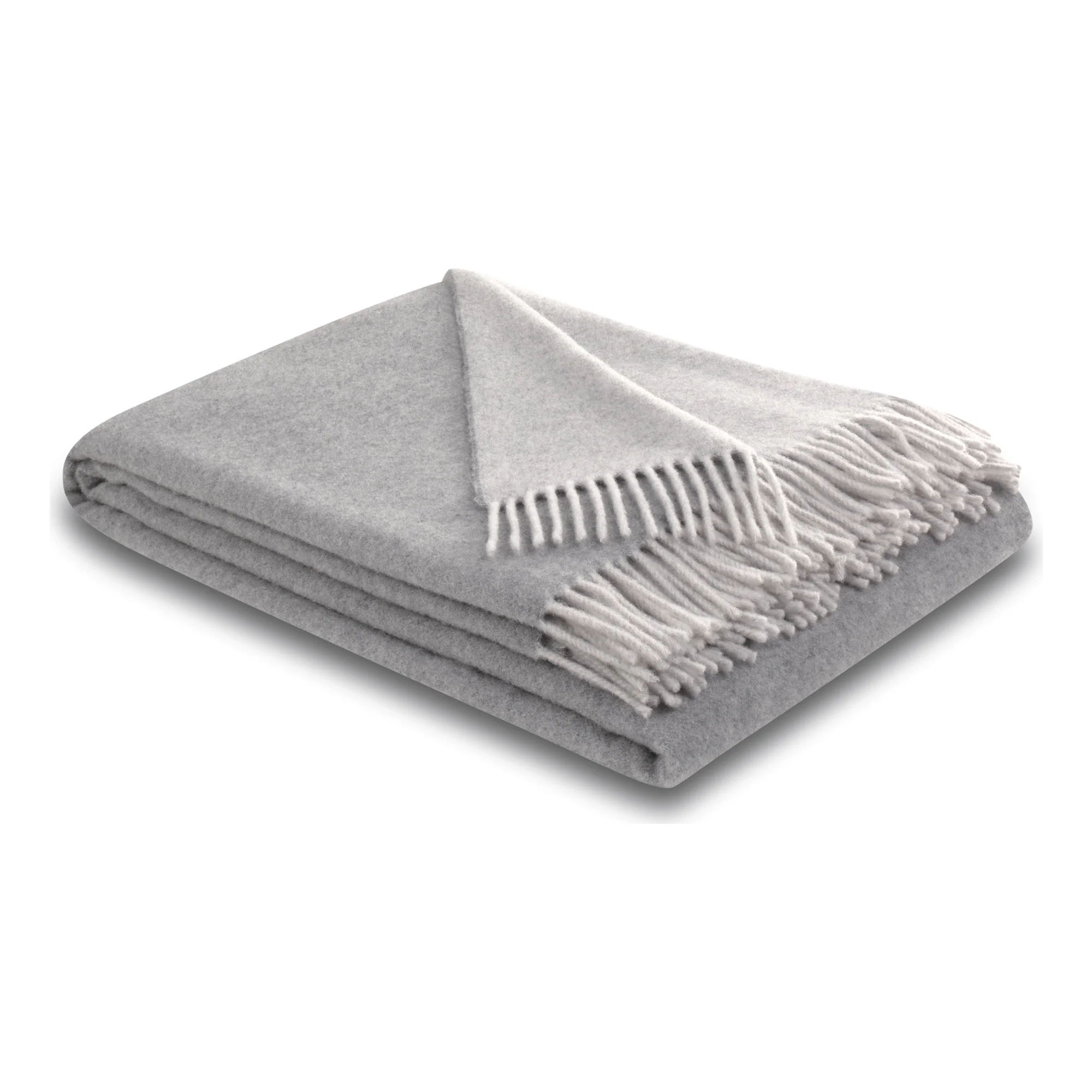 Biederlack Plaid KASCHMIR Silver-Stone Produktbild Biederlack Plaid KASCHMIR Silver-Stone