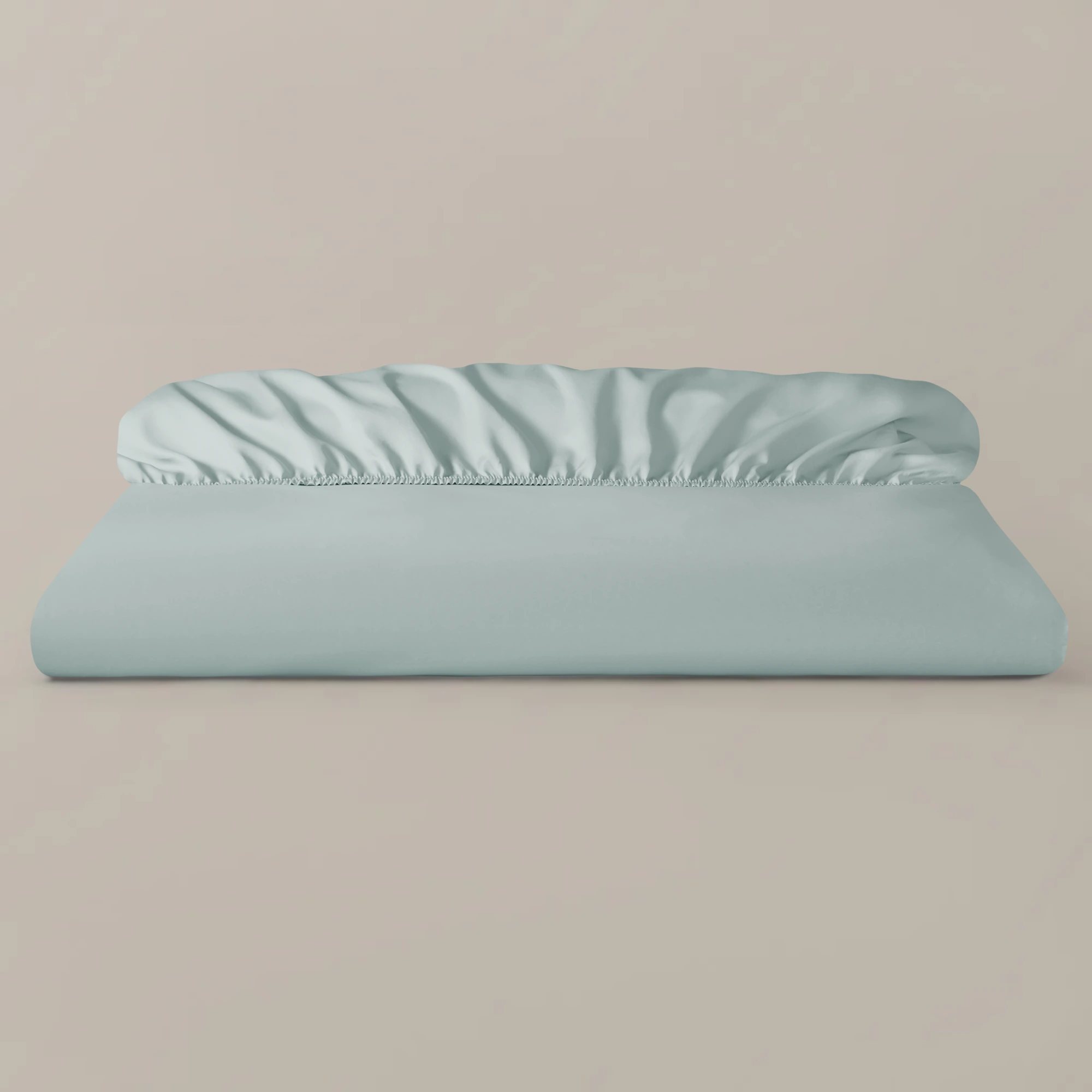 Royfort Spannbettlaken SATIN Sanftgrün Produktbild 1 Royfort Spannbettlaken SATIN Sanftgrün 1