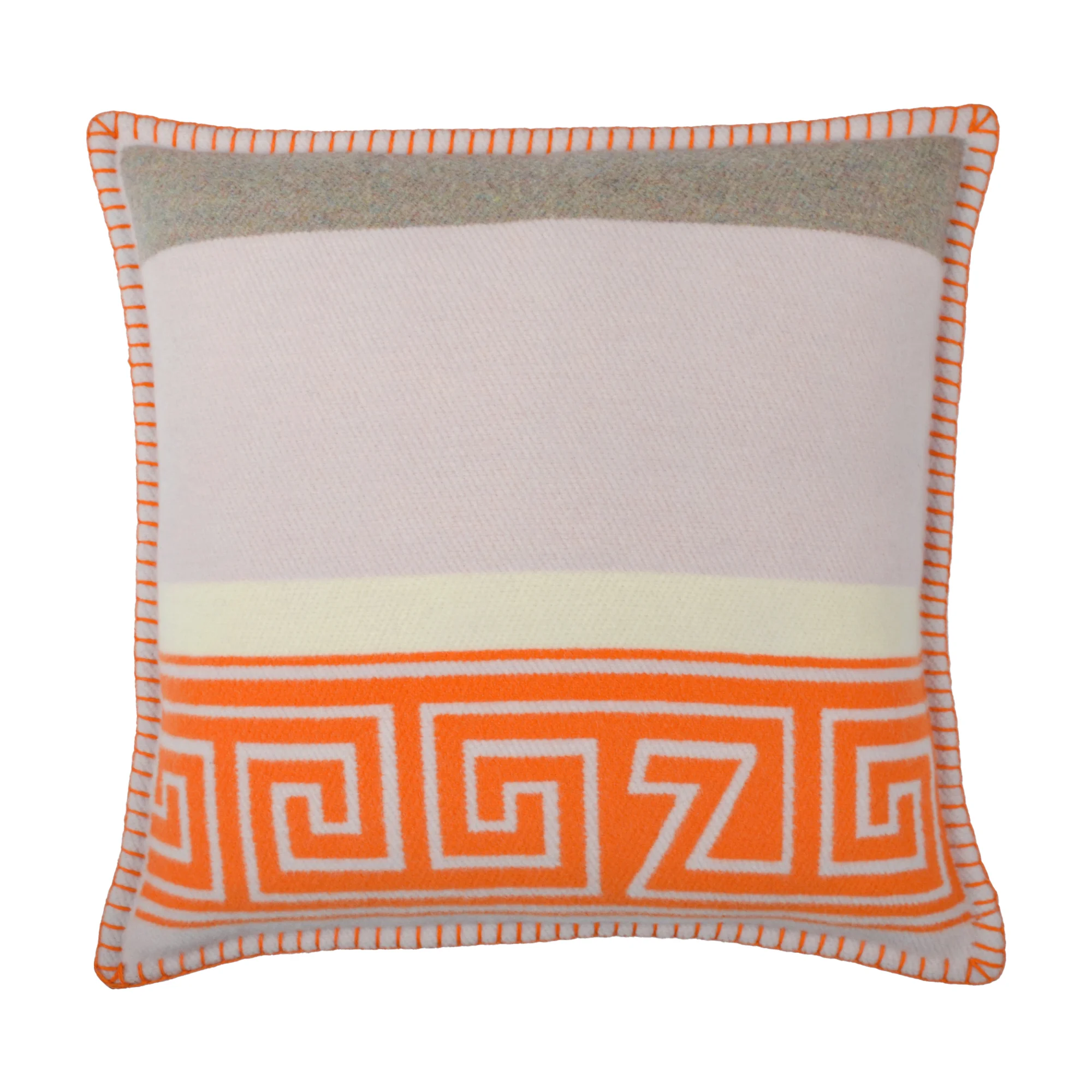 Zoeppritz Decorative Cushion HERITAGE Merino-Cashmere Orange product picture Zoeppritz Decorative Cushion HERITAGE Merino-Cashmere Orange