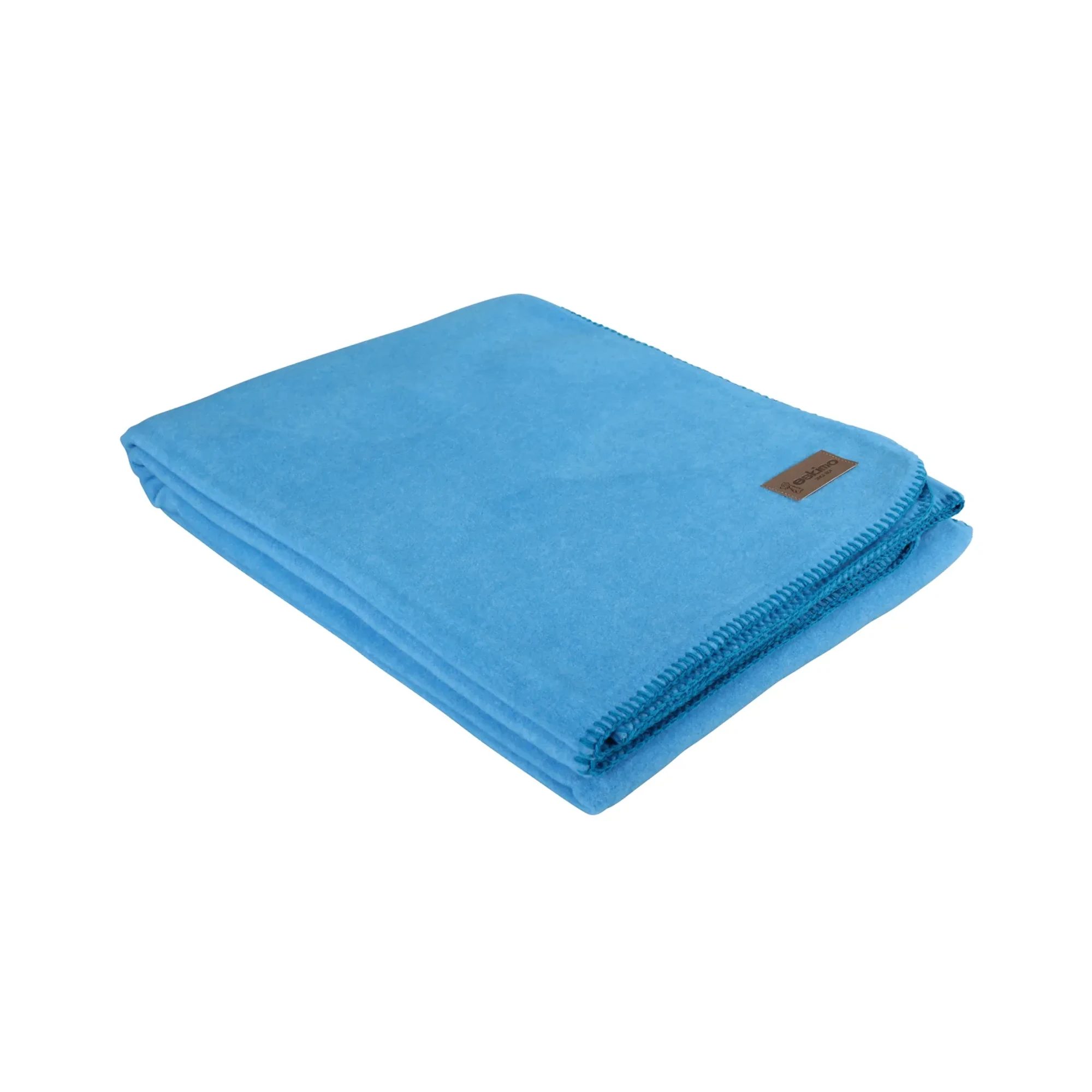 Eskimo Kuscheldecke EDEL VELOURS Kobalt Produktbild Eskimo Kuscheldecke EDEL VELOURS Kobalt