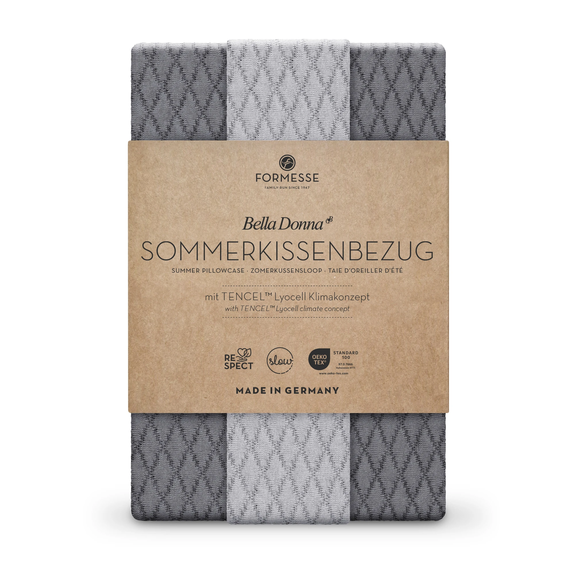 Formesse Sommerdecke BELLA DONNA Hellanthrazit Formesse Sommerdecke BELLA DONNA Hellanthrazit