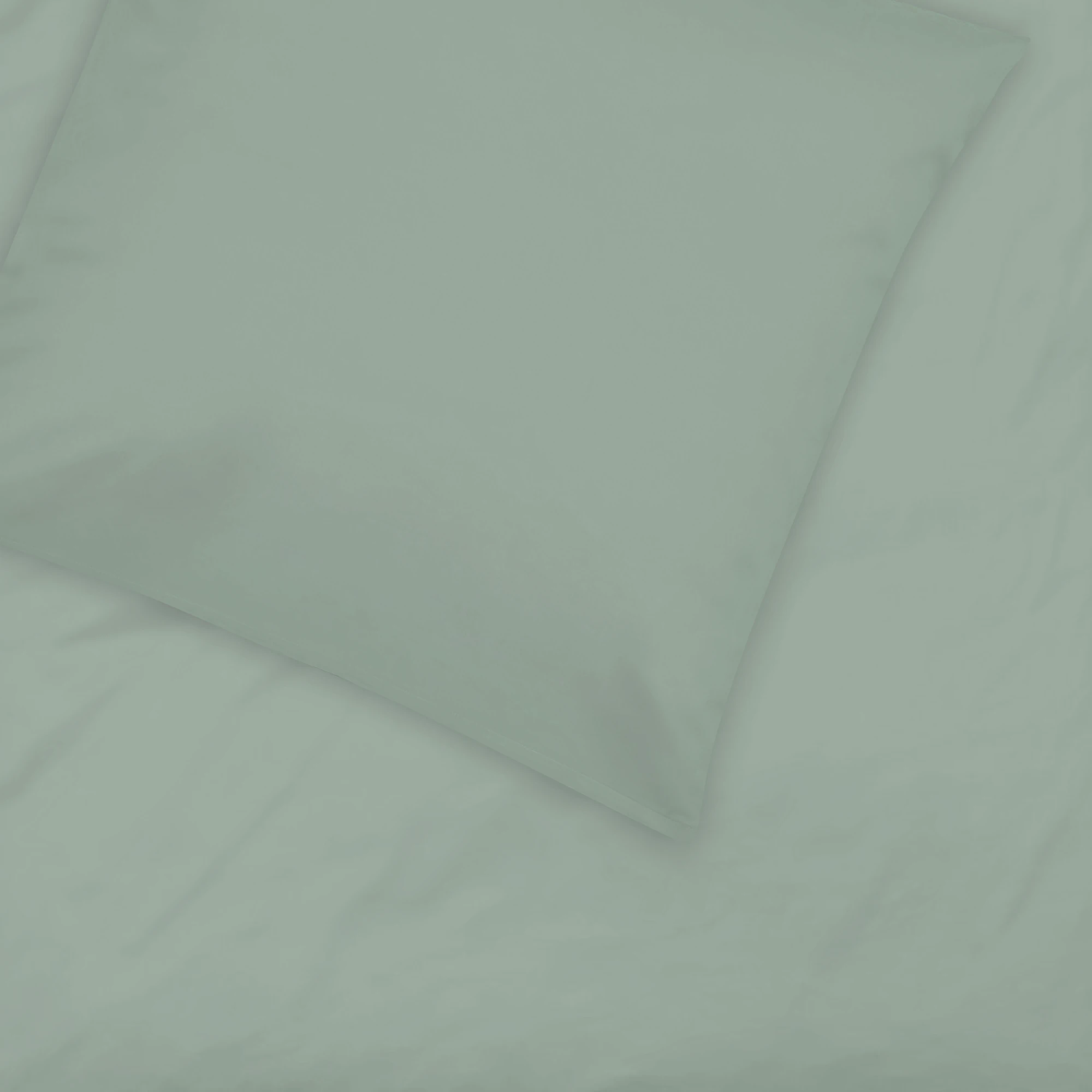 Graser Bettwäsche UNI SATIN Salbei Produktbild Graser Bettwäsche UNI SATIN Salbei