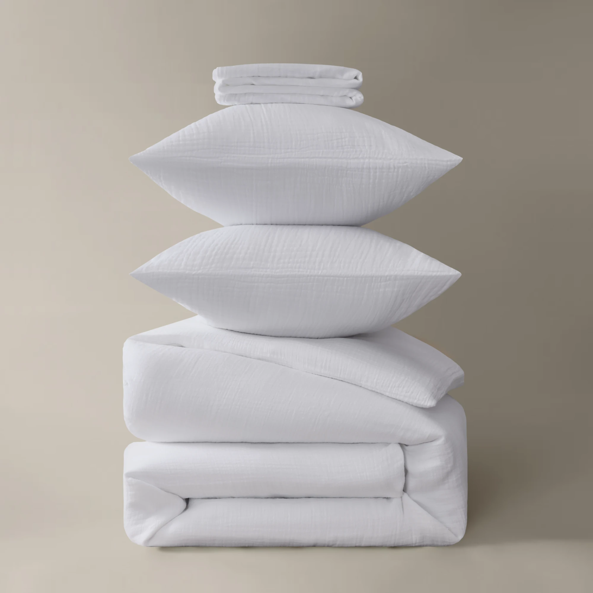 Royfort Bettwäsche MUSSELIN Weiß Produktbild Royfort Bettwäsche MUSSELIN Weiß