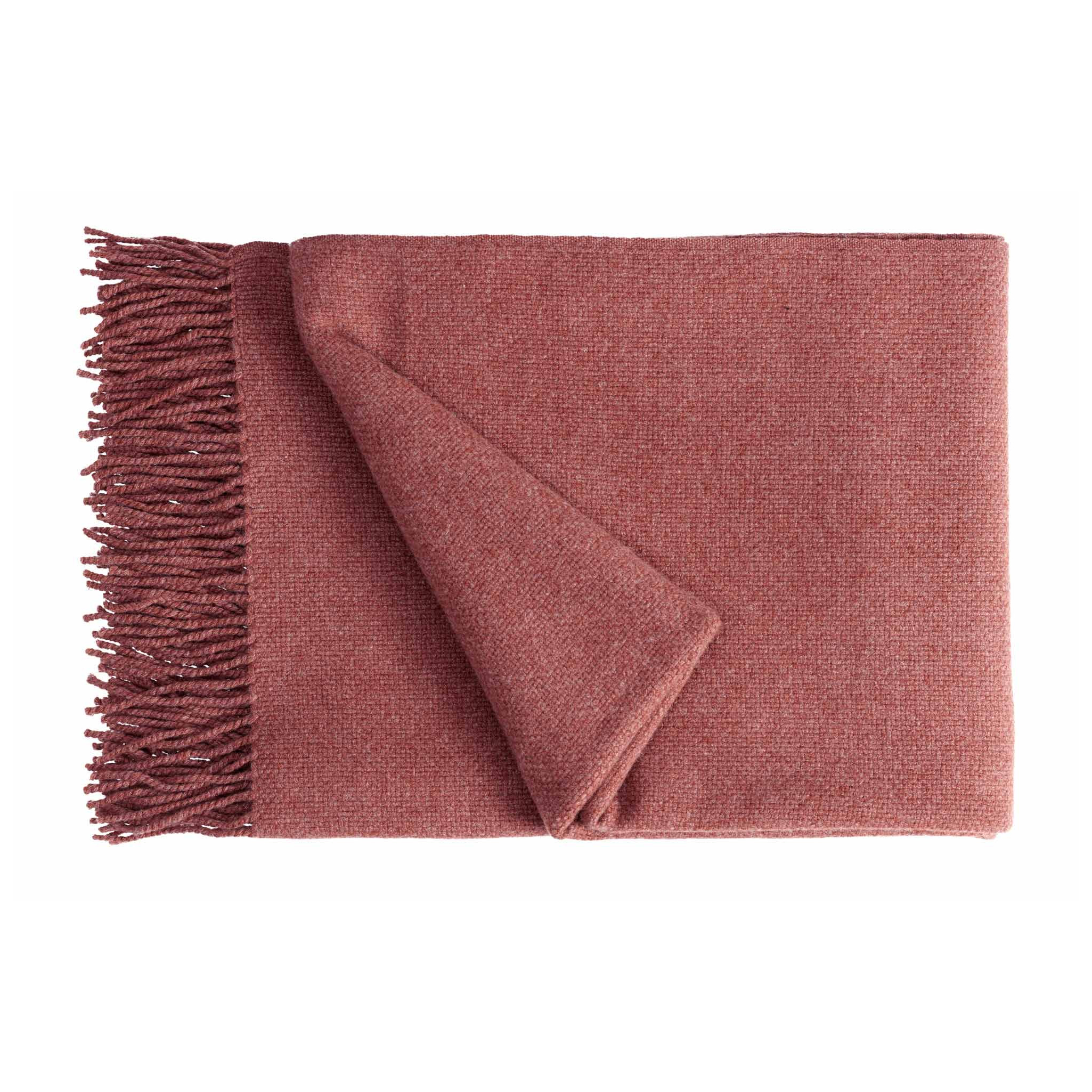 Fischbacher 1819 Kuscheldecke BISOU Kaschmir Rot Produktbild Fischbacher 1819 Kuscheldecke BISOU Kaschmir Rot