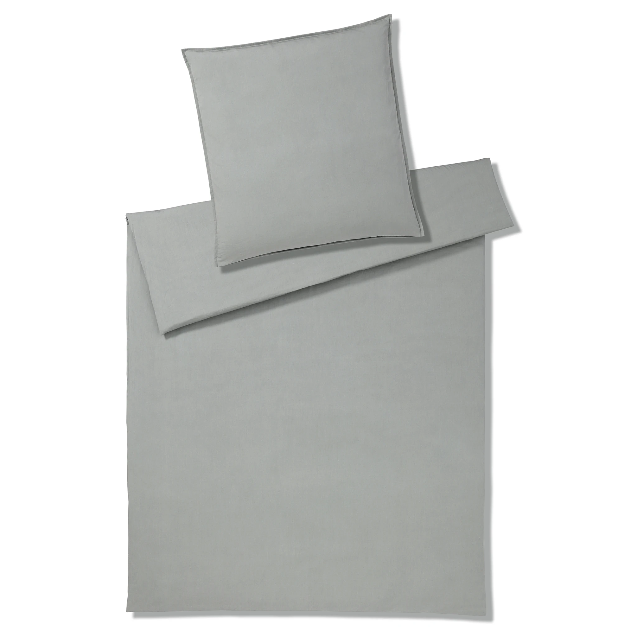 elegante Bettwäsche CRISP Perkal Stone