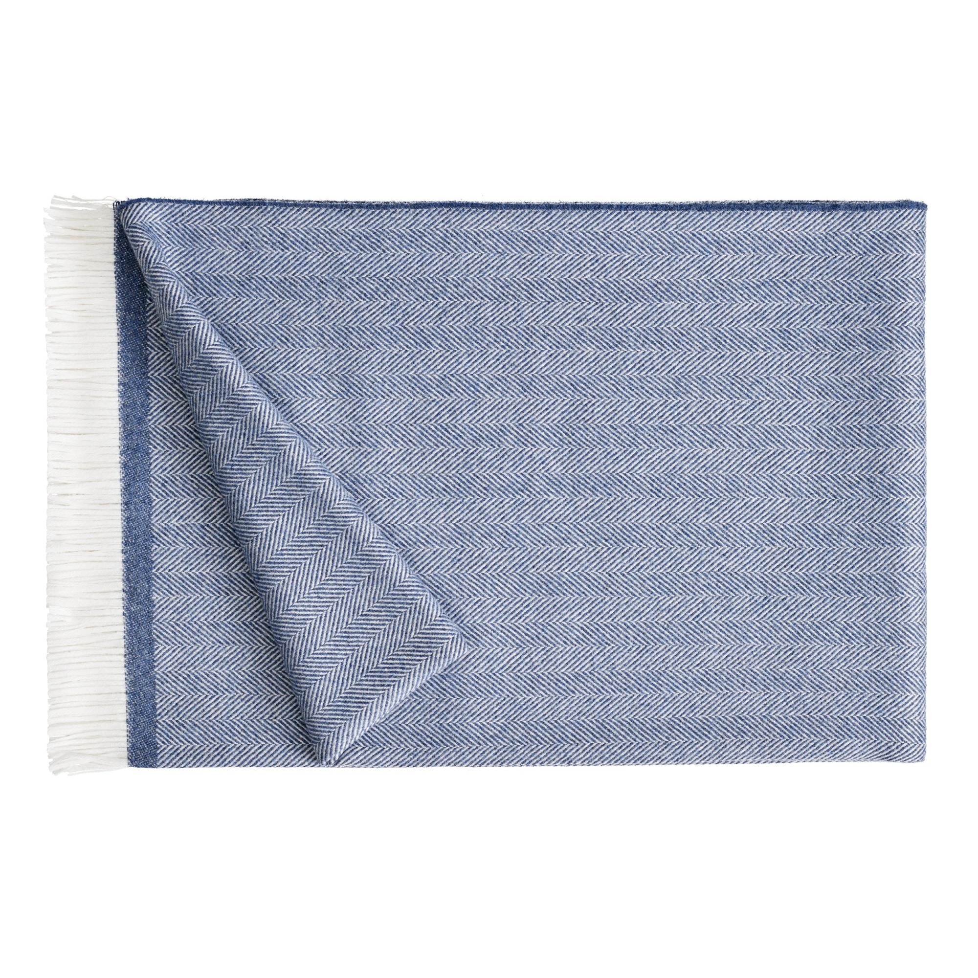 Fischbacher 1819 Kuscheldecke SAINT TROPEZ Blau Produktbild Fischbacher 1819 Kuscheldecke SAINT TROPEZ Blau