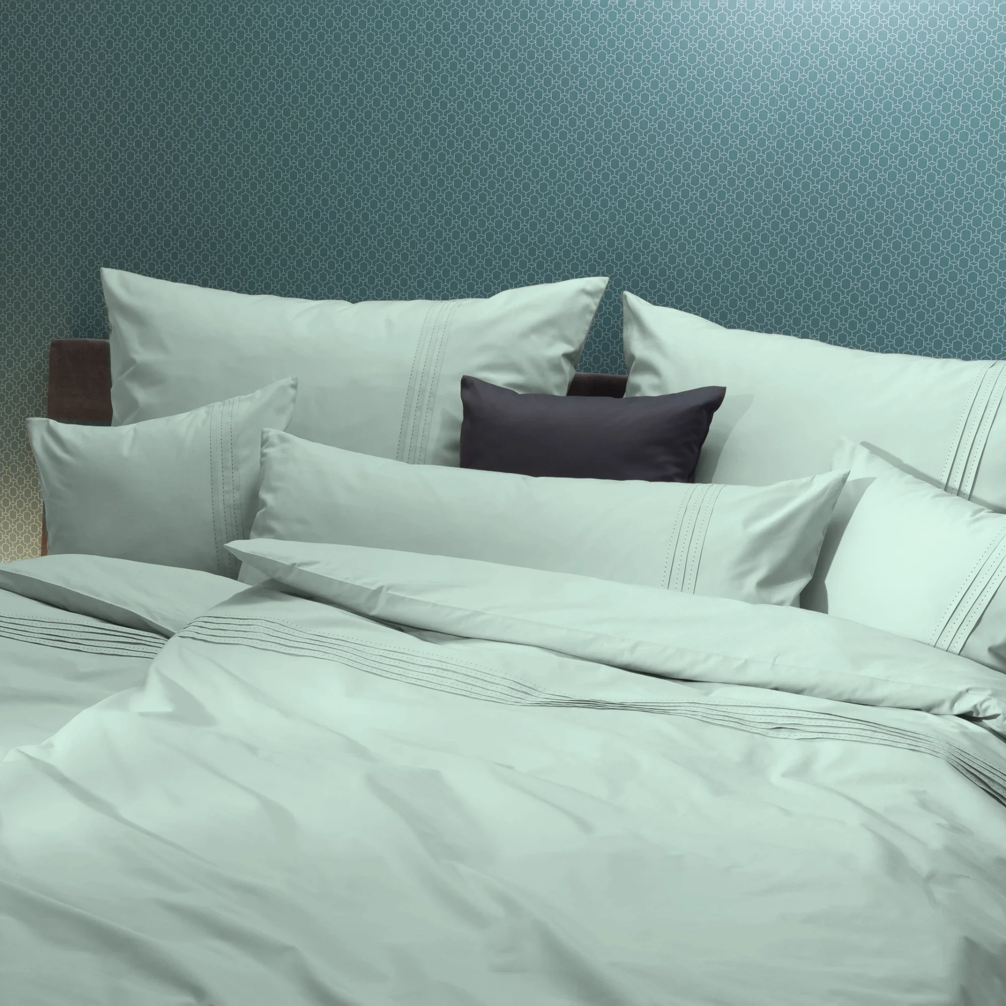 Graser Bettwäsche NOVARA Perkal Opal-Grey