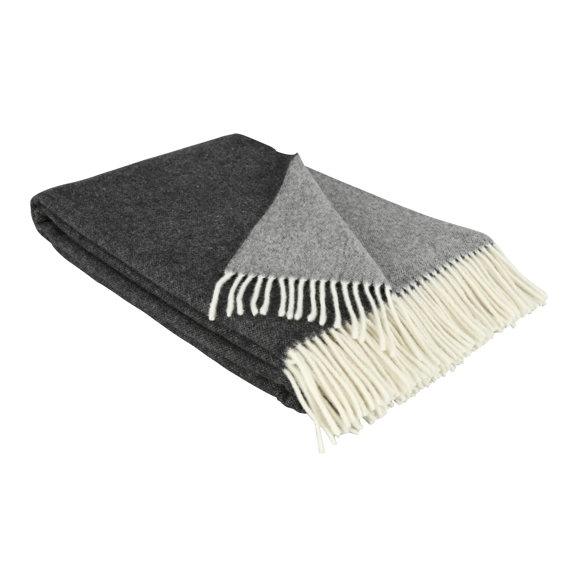 Eskimo Plaid VERONA Merinowolle Anthrazit