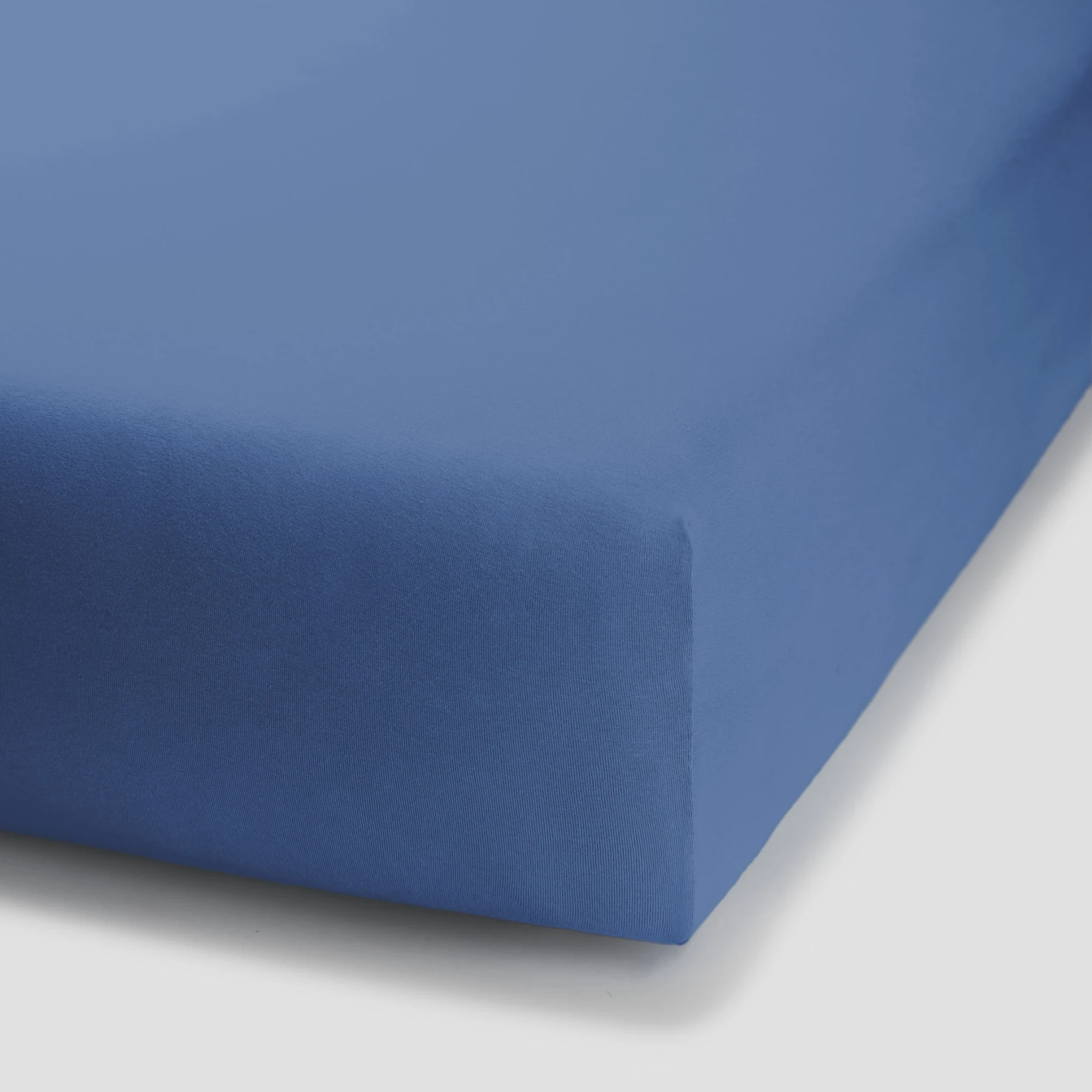 Formesse Spannbettlaken BELLA GRACIA Jersey Meeresblau Produkt Formesse Spannbettlaken BELLA GRACIA Jersey Meeresblau