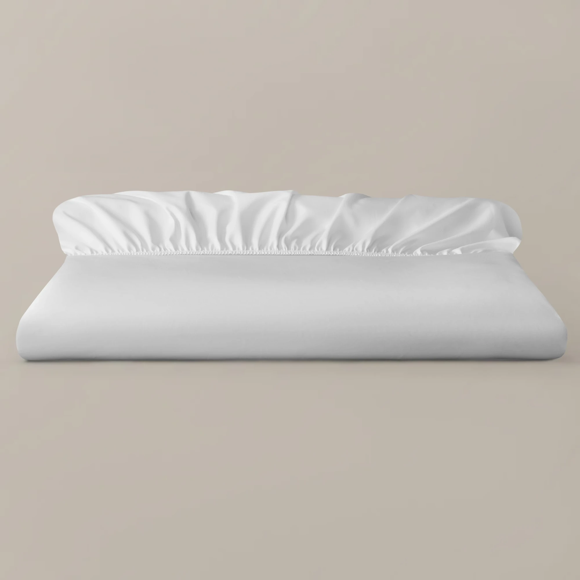 Royfort Spannbettlaken SATIN Weiß Produktbild 1 Royfort Spannbettlaken SATIN Weiß 1