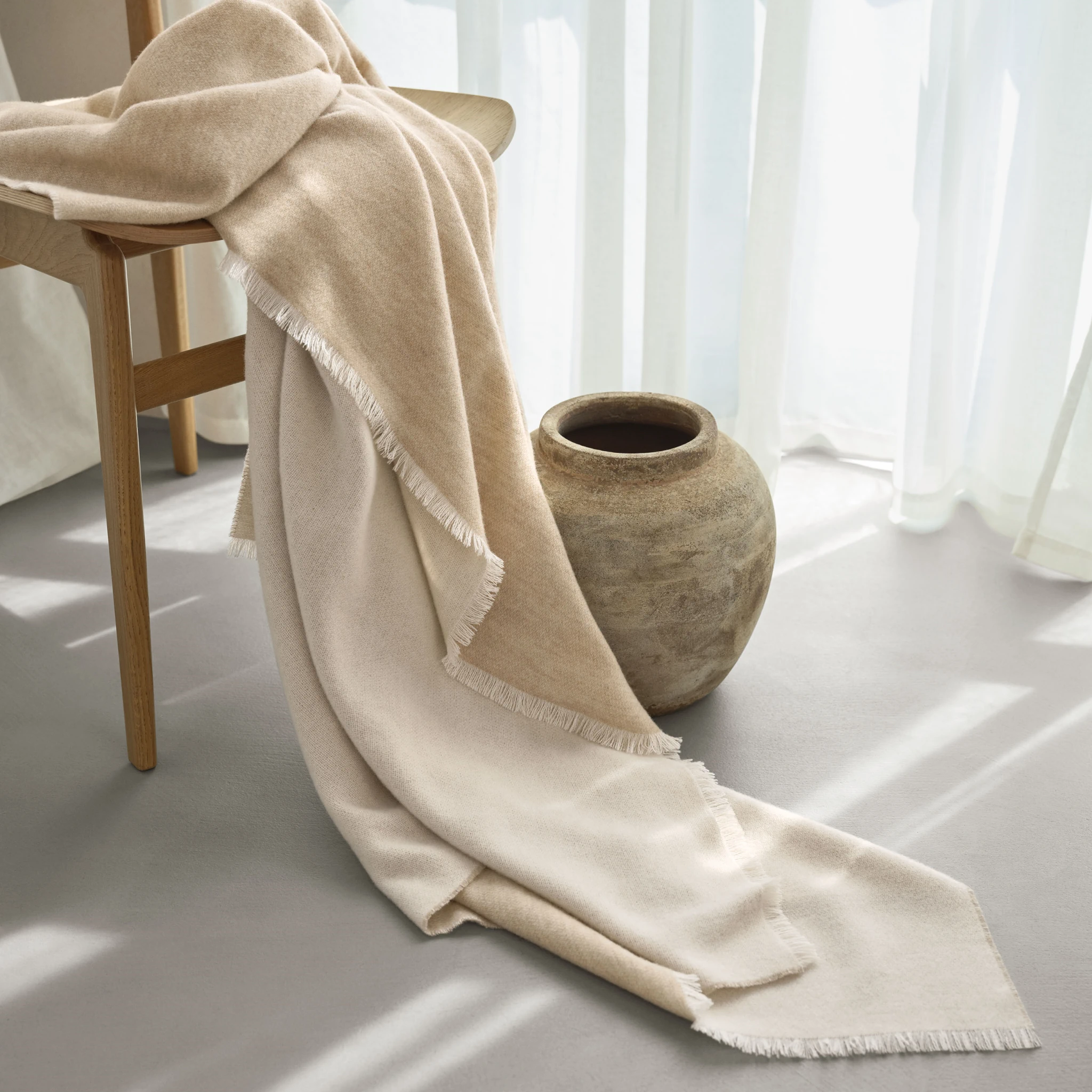 Schlossberg Plaid DINA Beige Produkt 2 Schlossberg Plaid DINA Beige 2