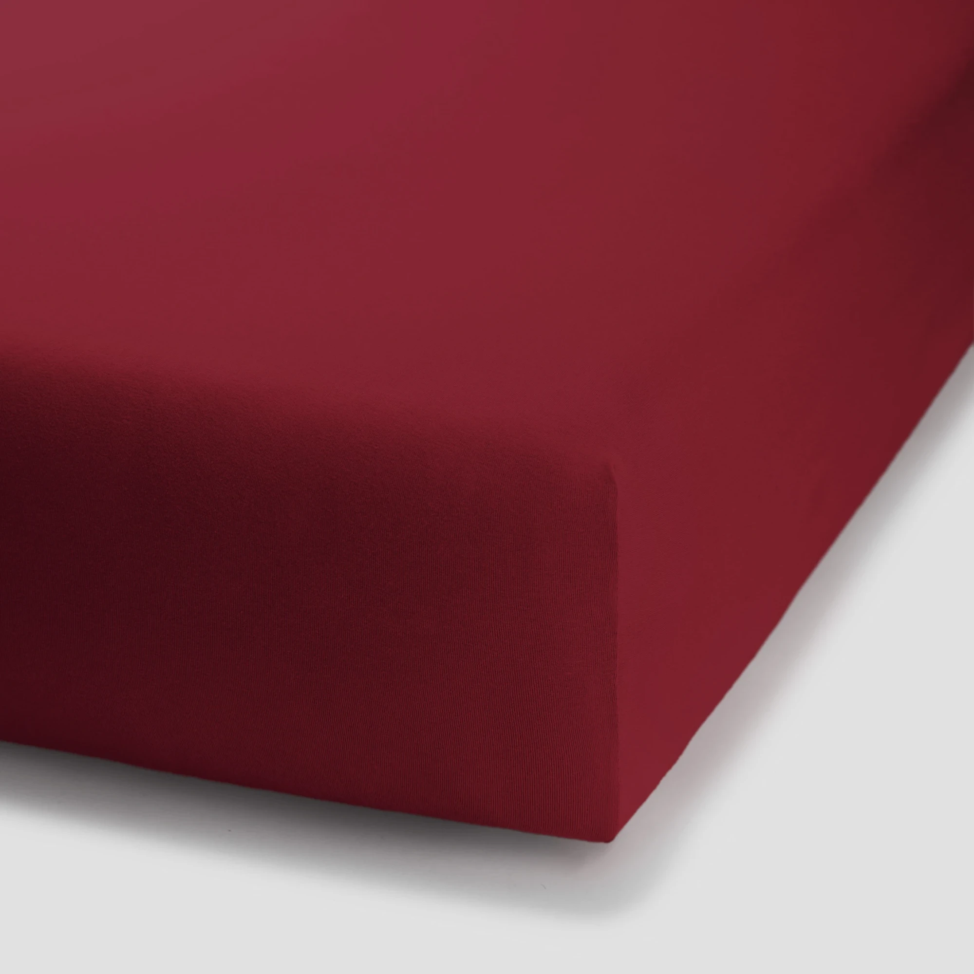 Formesse Spannbettlaken BELLA GRACIA Jersey Carminrot Produktbild Formesse Spannbettlaken BELLA GRACIA Jersey Carminrot