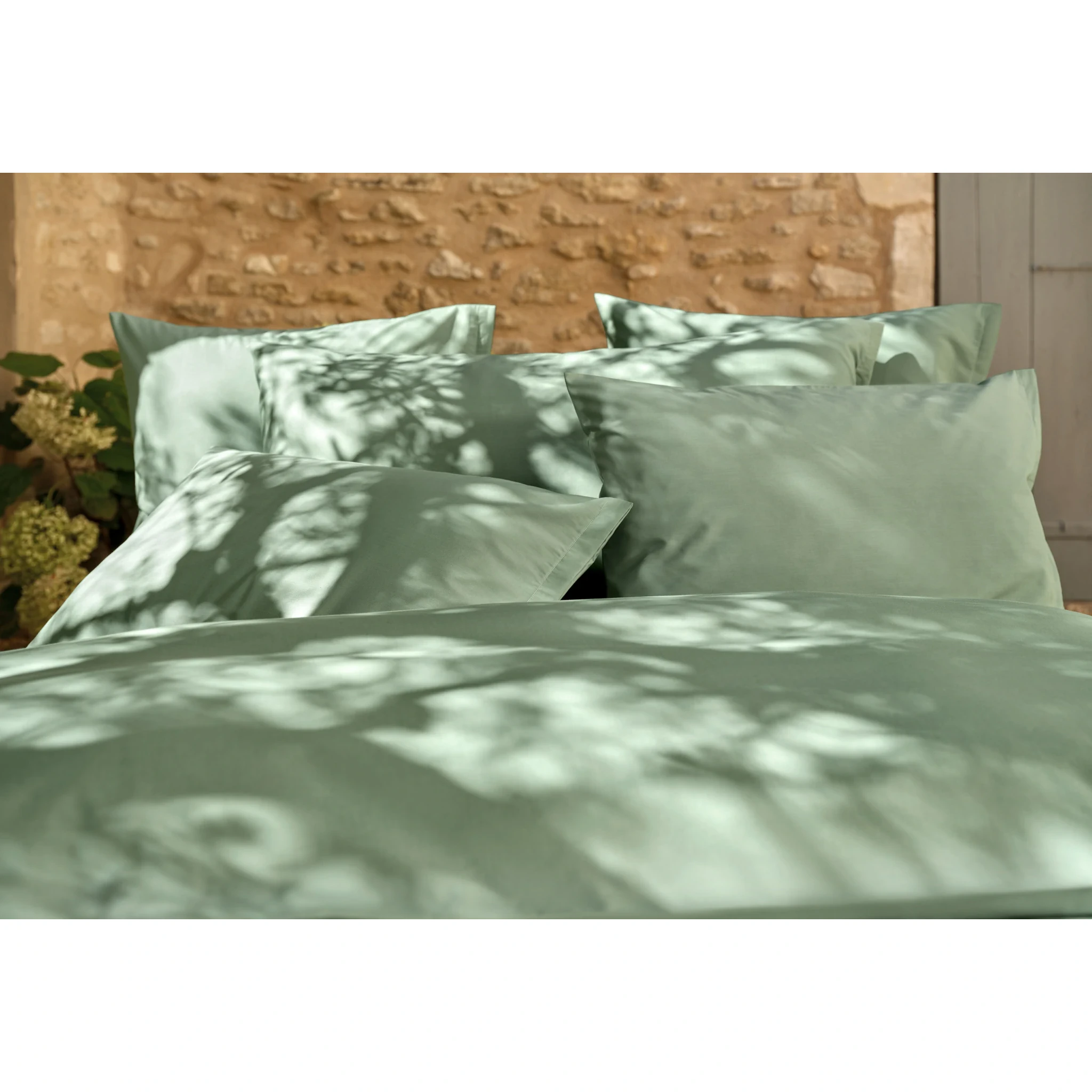 Schlossberg Bettwäsche BEN Perkal Cozy Leaf Produkt 2 Schlossberg Bettwäsche BEN Perkal Cozy Leaf 2
