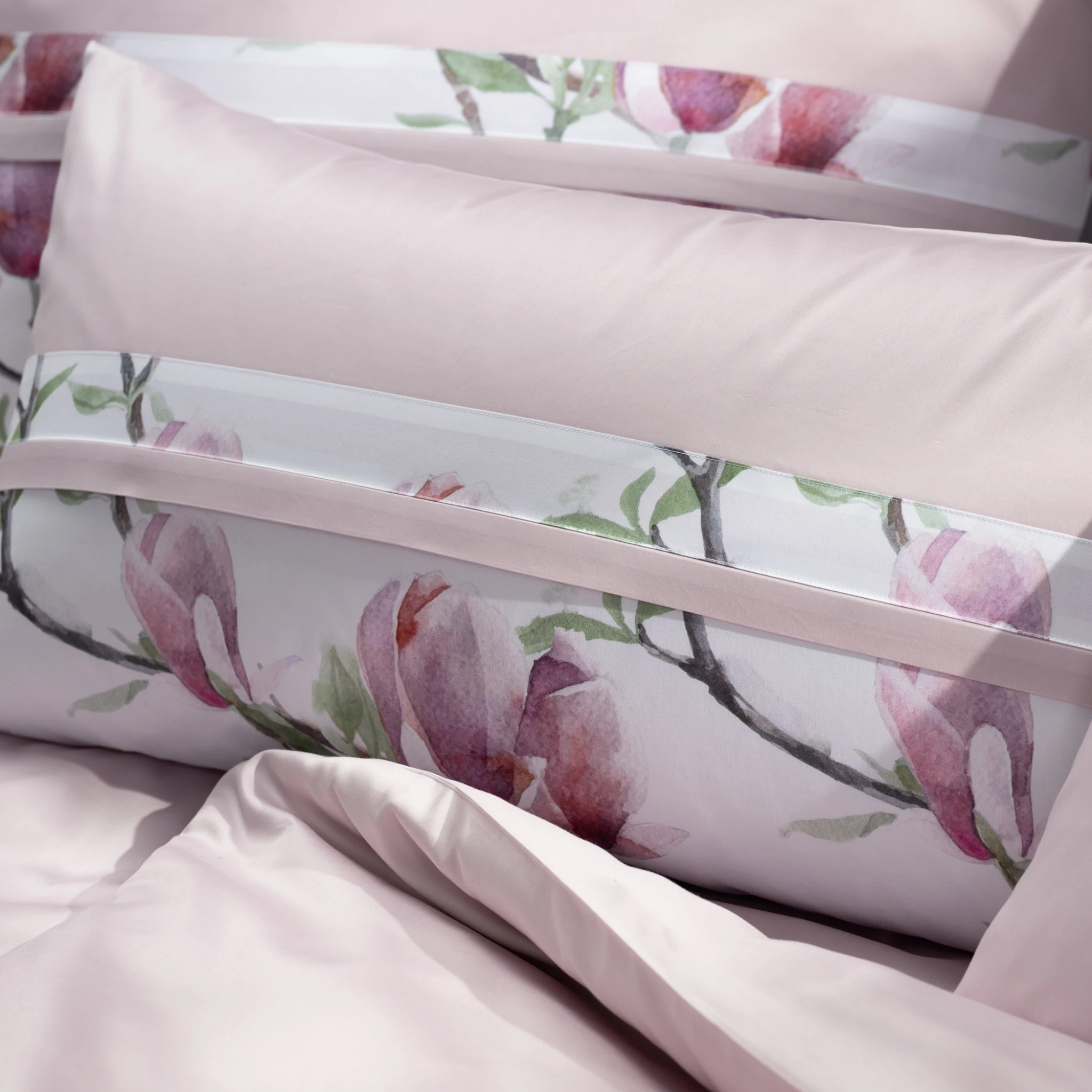 Graser Bettwäsche GARDONE Feinsatin Weiß-Mauve Produkt 3 Graser Bettwäsche GARDONE Feinsatin Weiß-Mauve 3