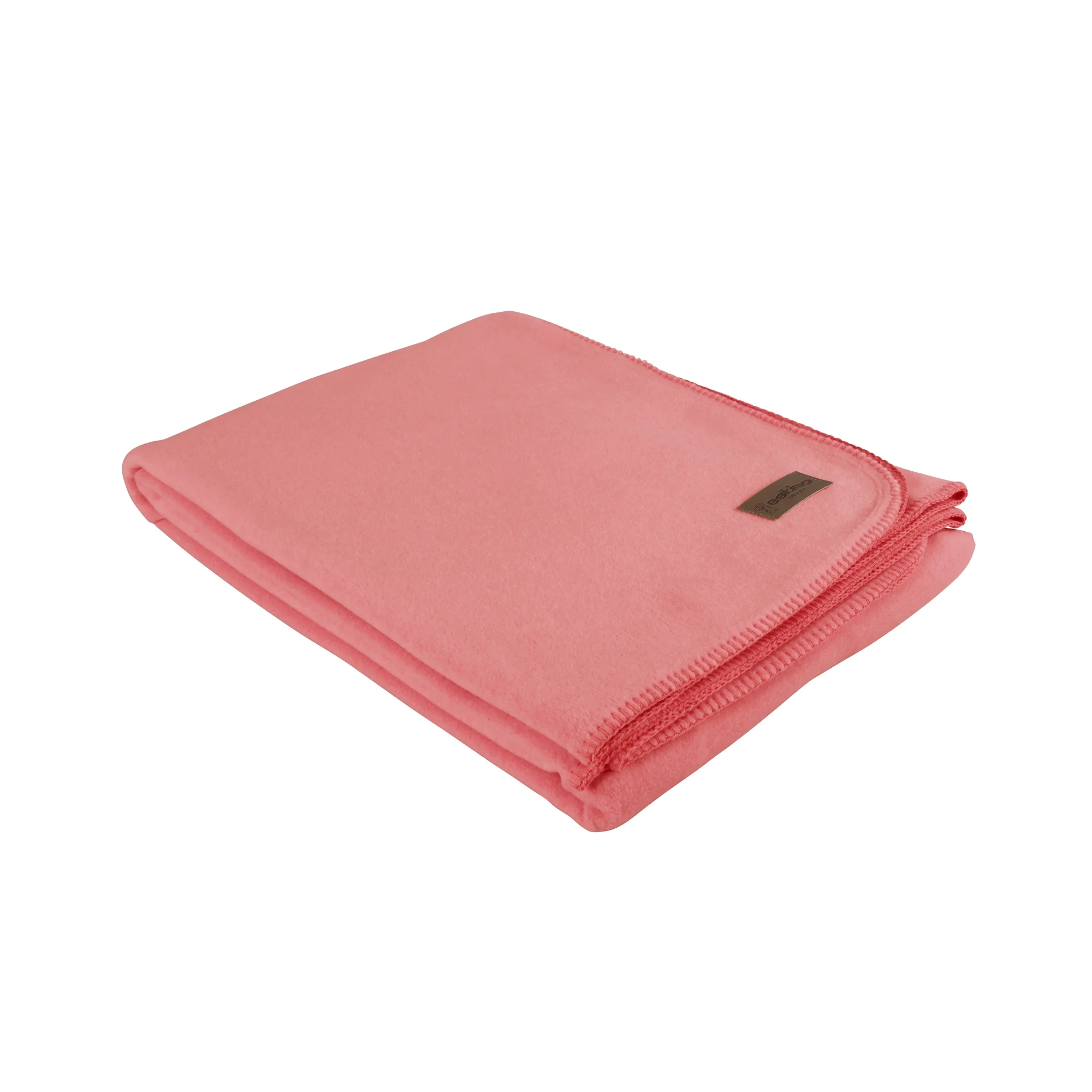 Eskimo Kuscheldecke EDEL VELOURS Koralle