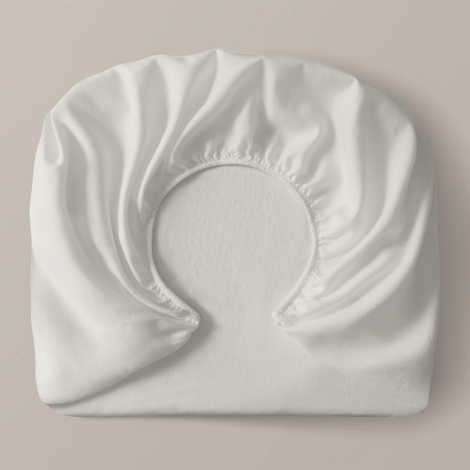 Royfort Luxus Spannbettlaken KASCHMIR Cremeweiß