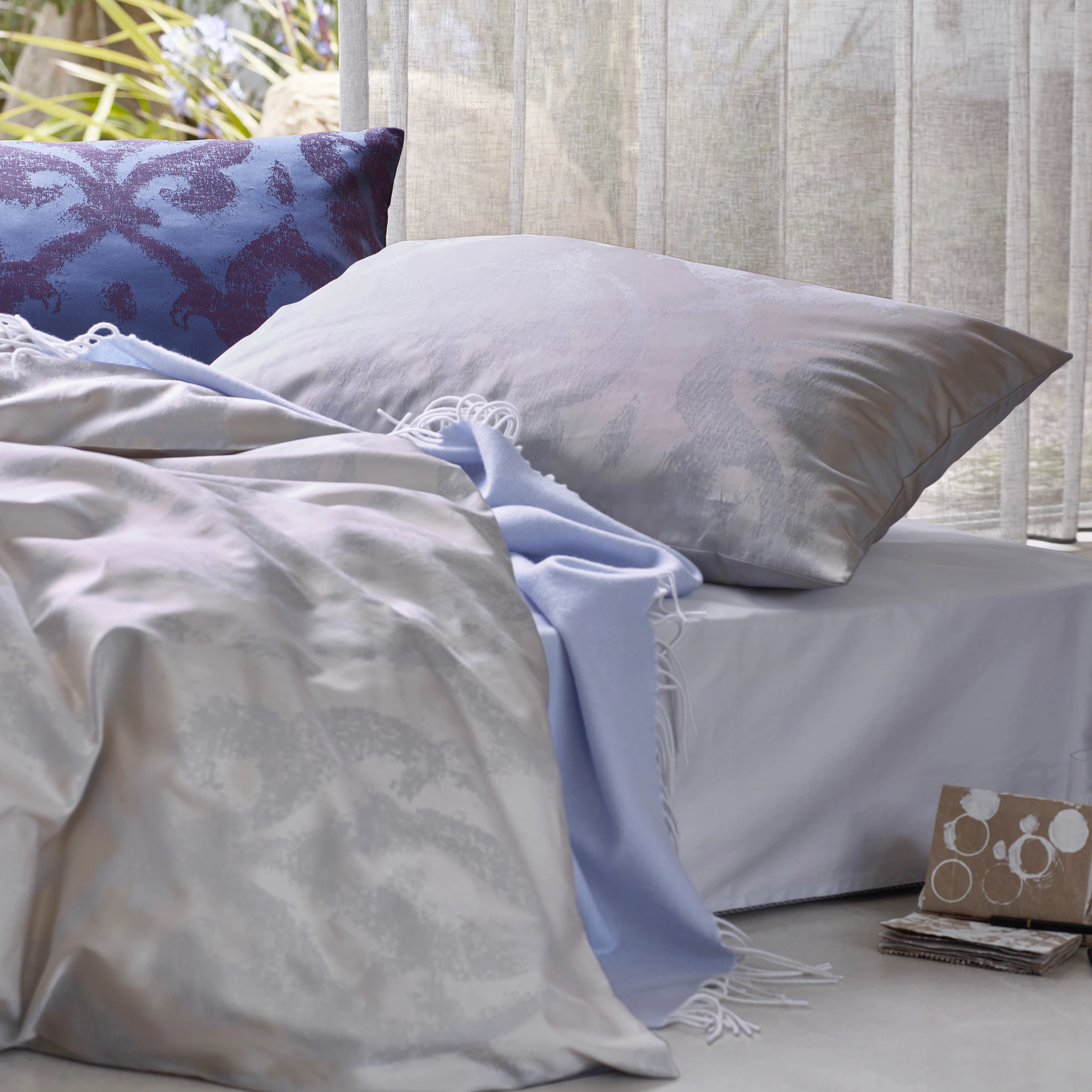 Zimmer + Rohde Bettwäsche PORTOBELLO Jacquard Deluxe Bleu Zimmer + Rohde Bettwäsche PORTOBELLO Jacquard Deluxe Bleu