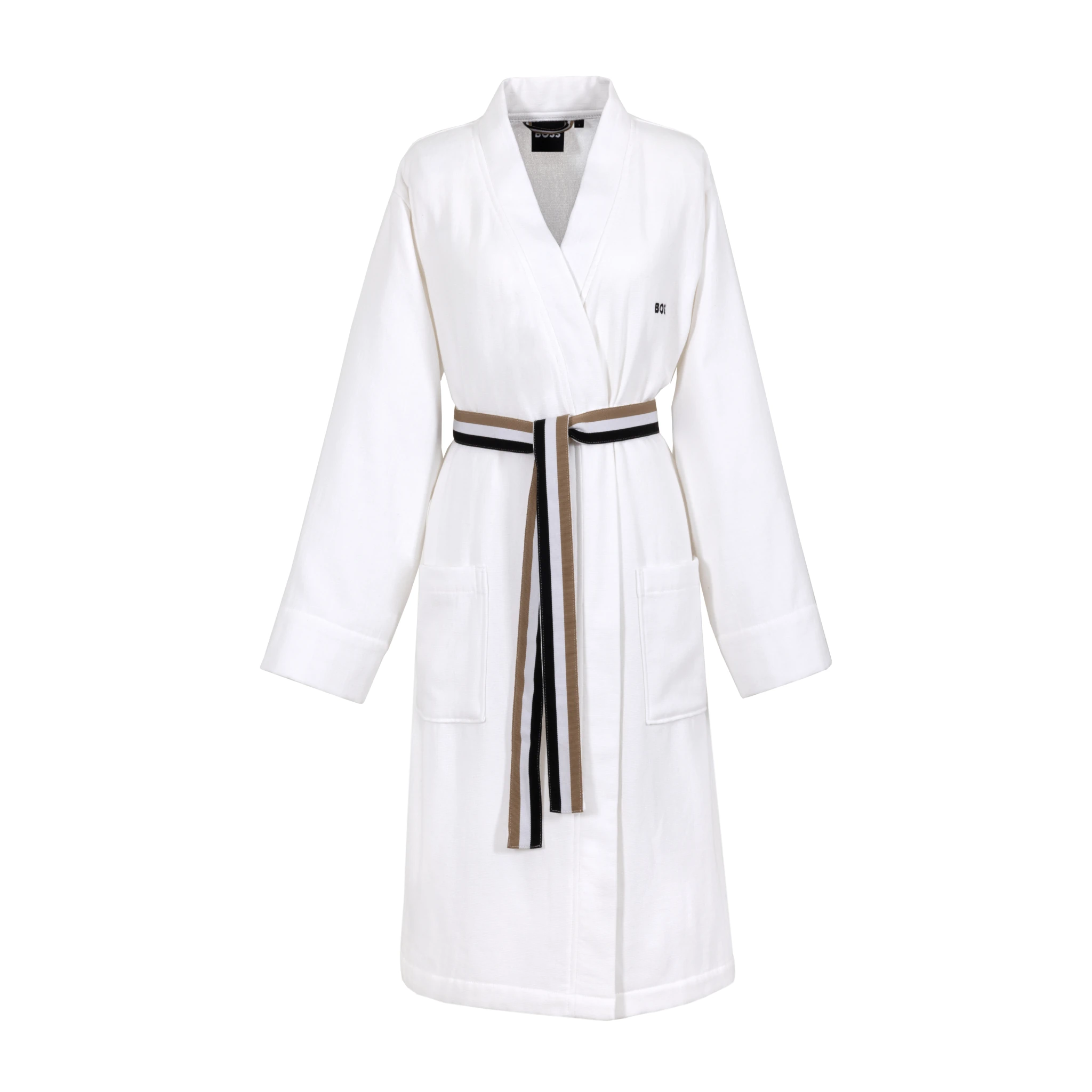 Hugo Boss Bademantel Unisex BLINEA Blanc