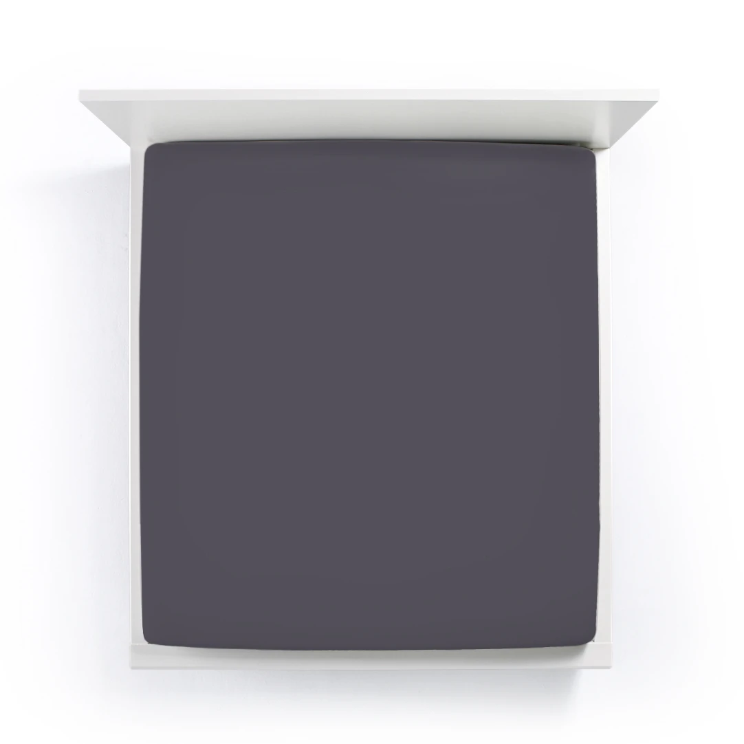 Formesse Spannbettlaken BELLA DONNA Jersey Anthrazit