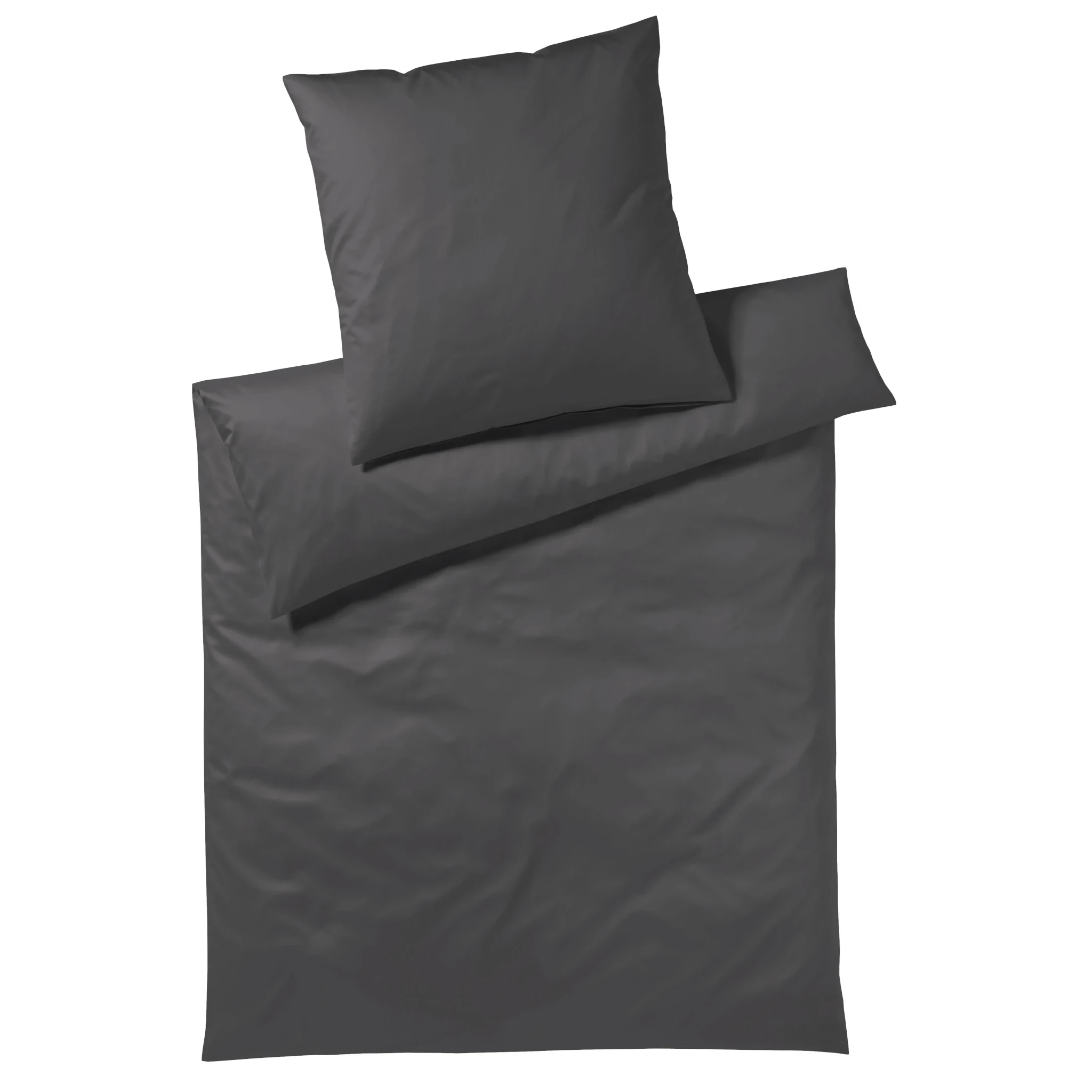 elegante Bettwäsche SOLID Satin Stone Produktbild elegante Bettwäsche SOLID Satin Stone