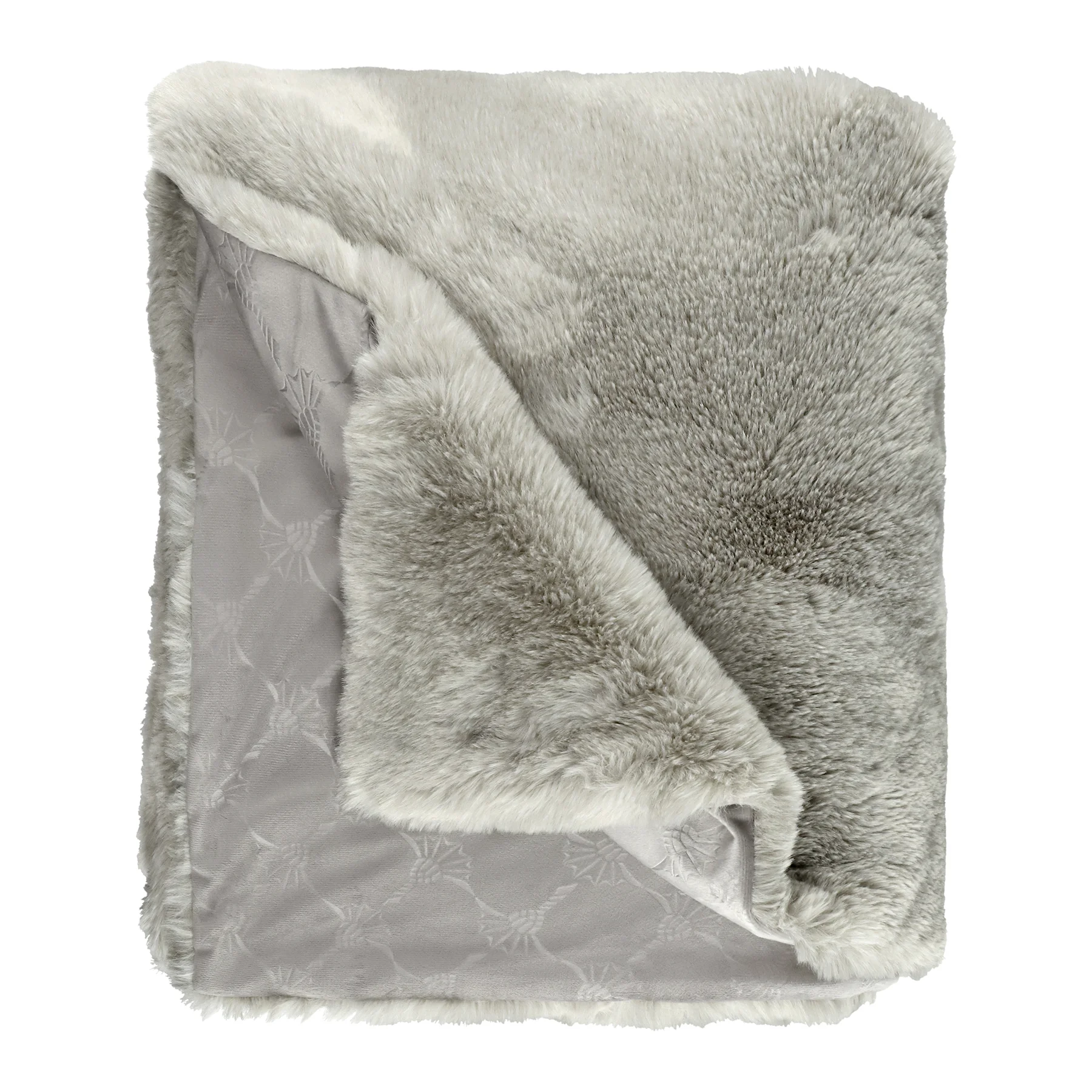 JOOP! Plaid EMBRACE Grau Produktbild JOOP! Plaid EMBRACE Grau