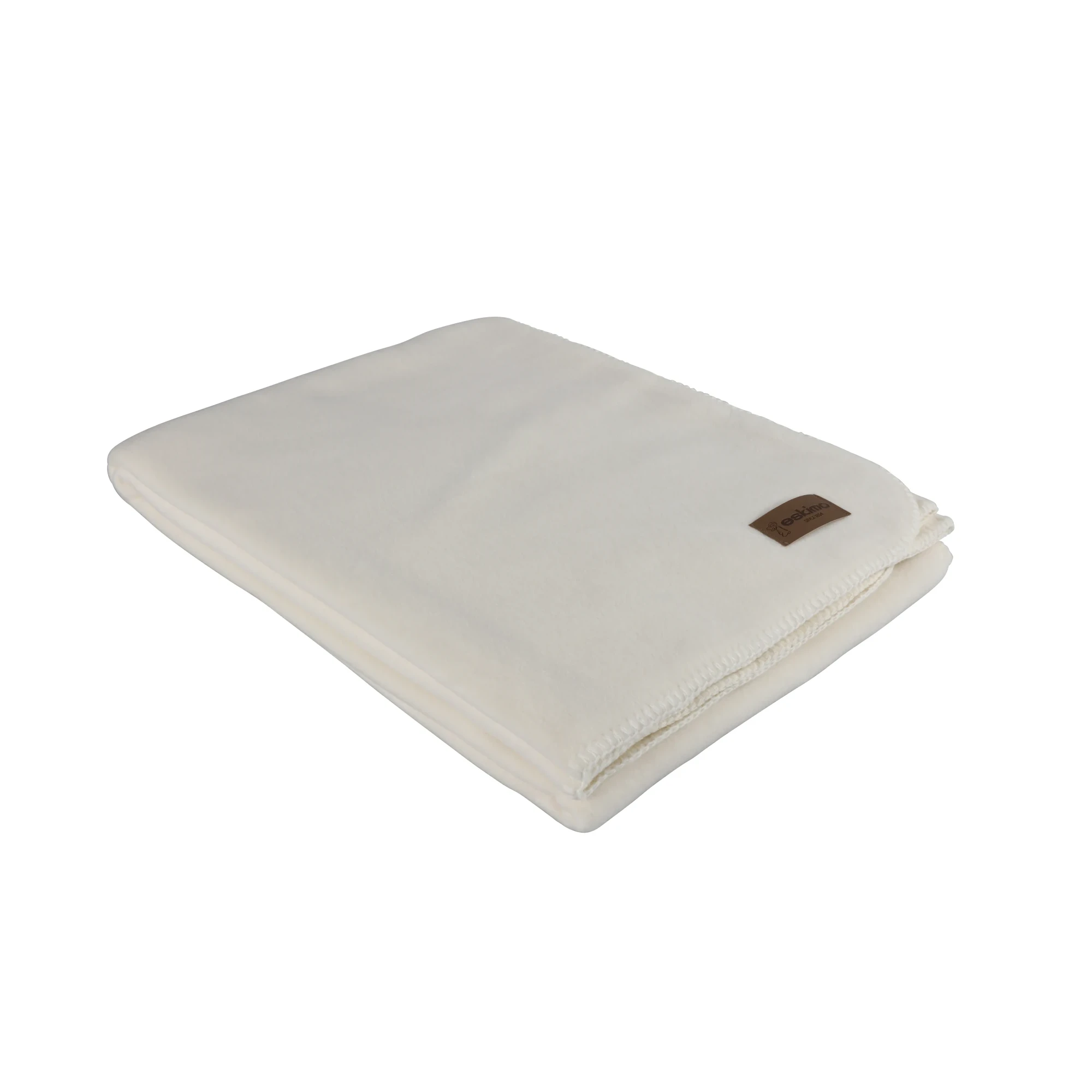 Eskimo Kuscheldecke EDEL VELOURS Wollweiß Produktbild Eskimo Kuscheldecke EDEL VELOURS Wollweiß