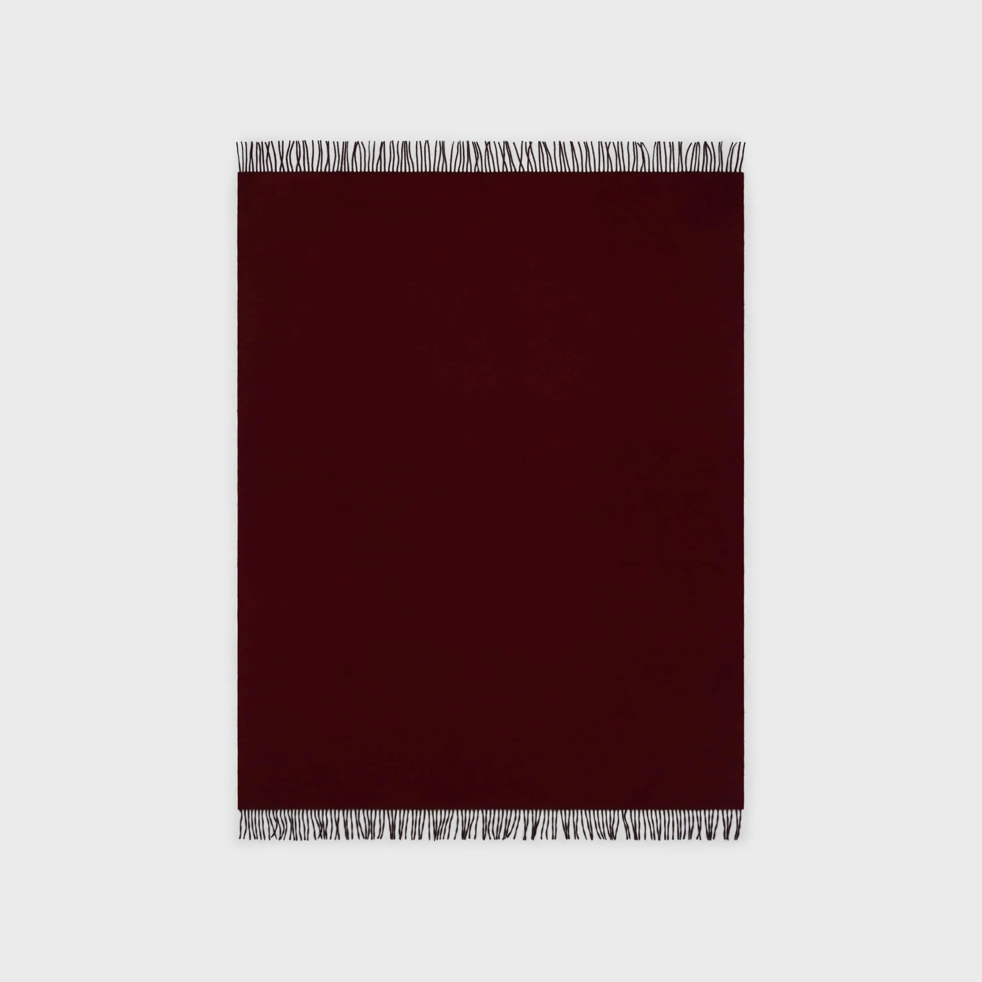 Begg & Co Plaid ARRAN Kaschmir Merlot Red Produkt Begg & Co Plaid ARRAN Kaschmir Merlot Red