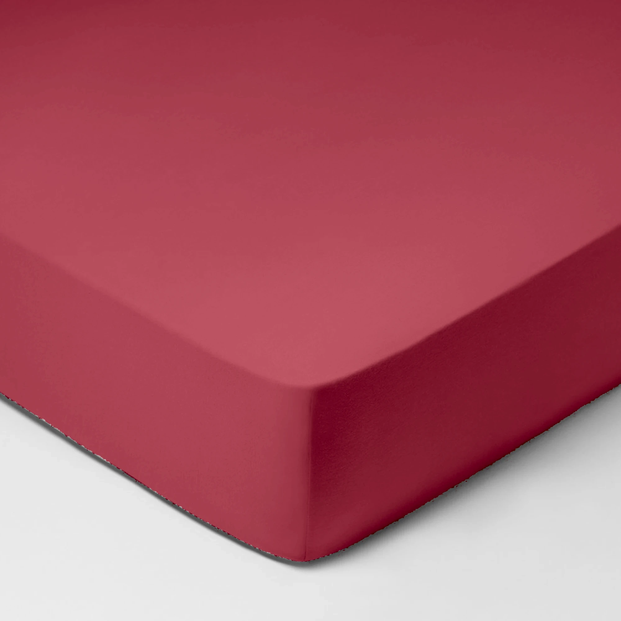 Schlossberg Spannbettlaken SATIN NOBLESSE UNI Grenat Produkt Schlossberg Spannbettlaken SATIN NOBLESSE UNI Grenat