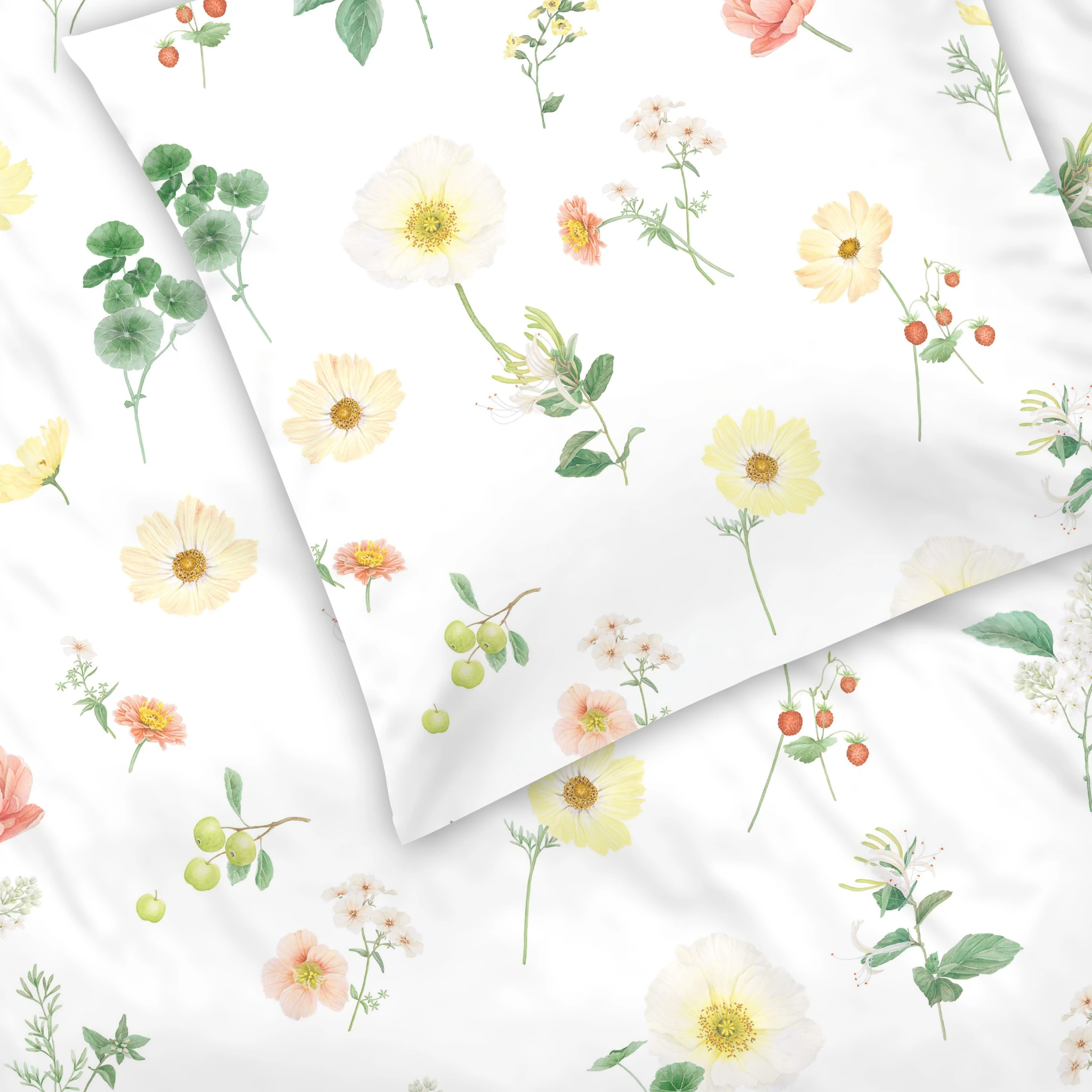 Schlossberg Bettwäsche ZINNIA Satin Noblesse Blanc Produkt Schlossberg Bettwäsche ZINNIA Satin Noblesse Blanc