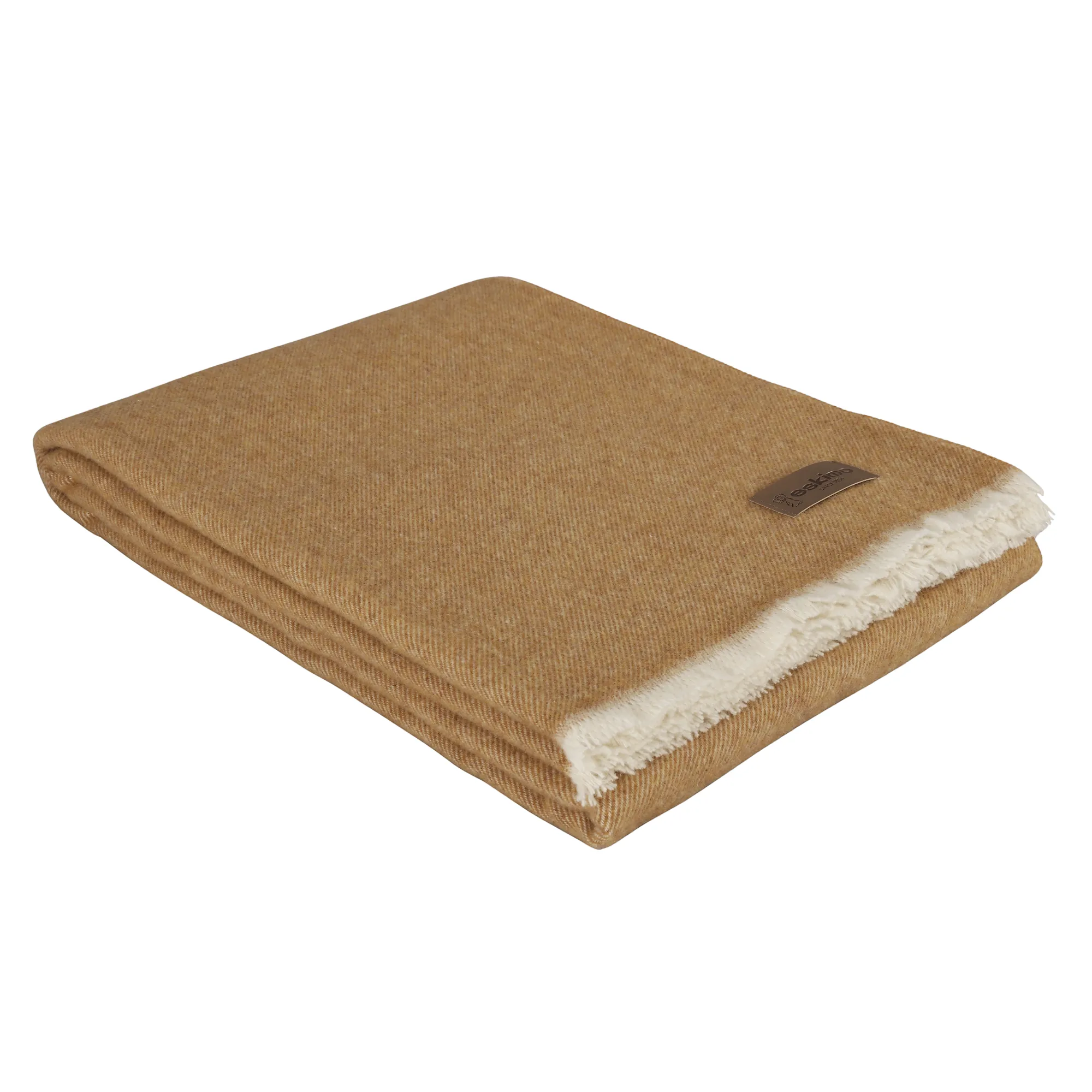 Eskimo Plaid VENEZIA Merinowolle Ocker