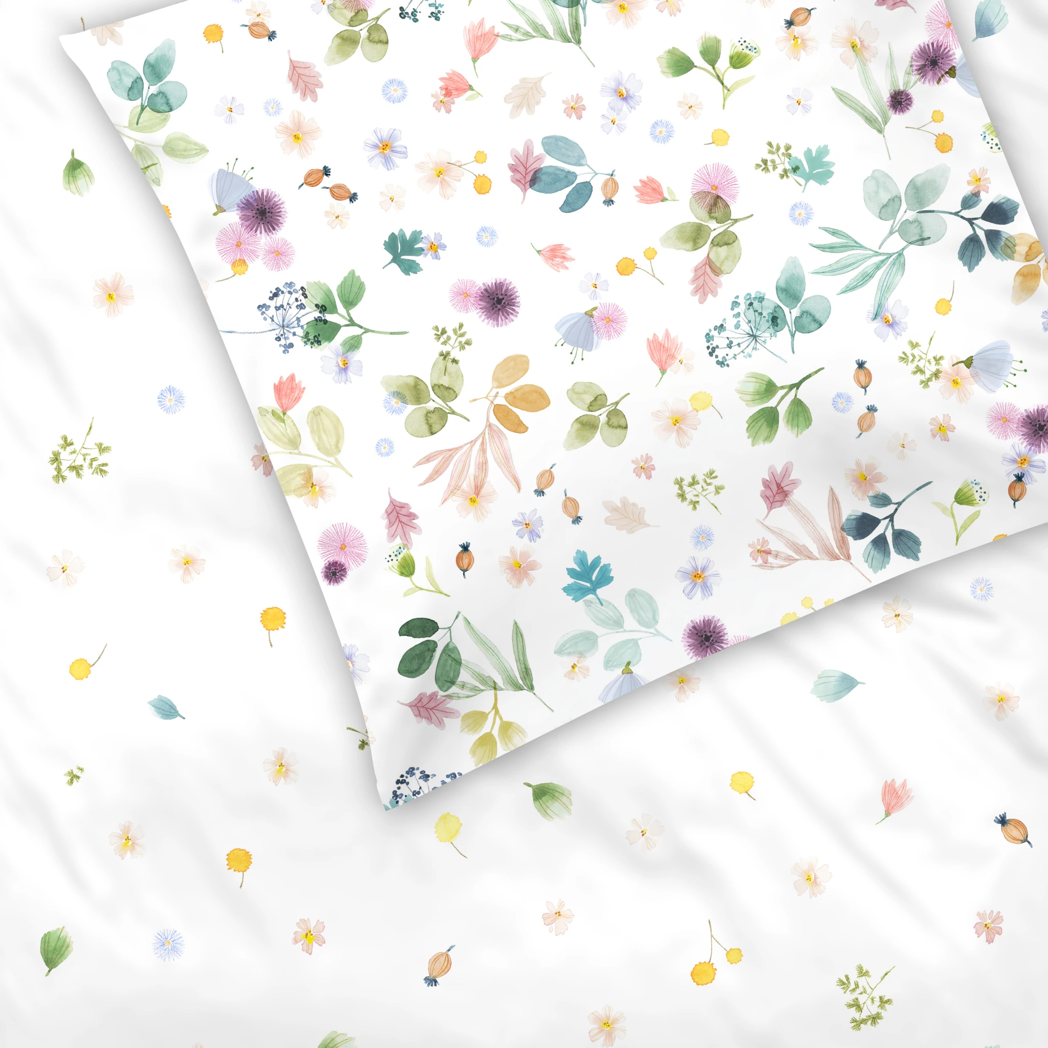 Schlossberg Bettwäsche YLVIE Satin Noblesse Blanc