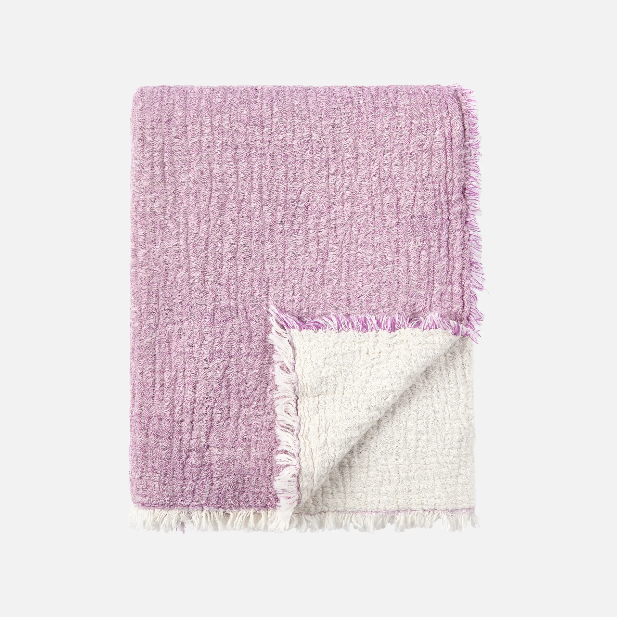 Eskimo Wohndecke ARTEMIS Musselin Purple