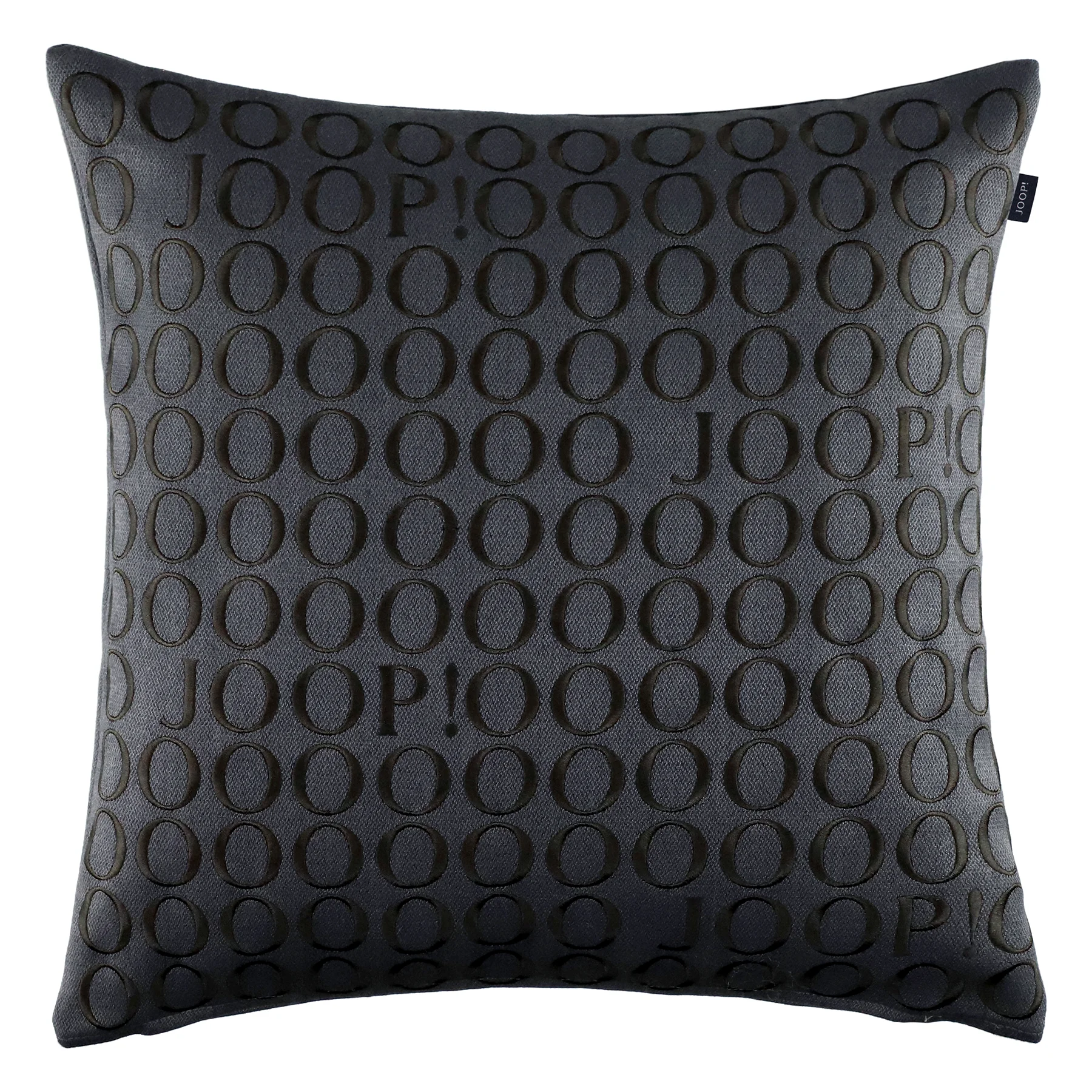 JOOP! Dekokissen FINE SIGNATURE Anthrazit