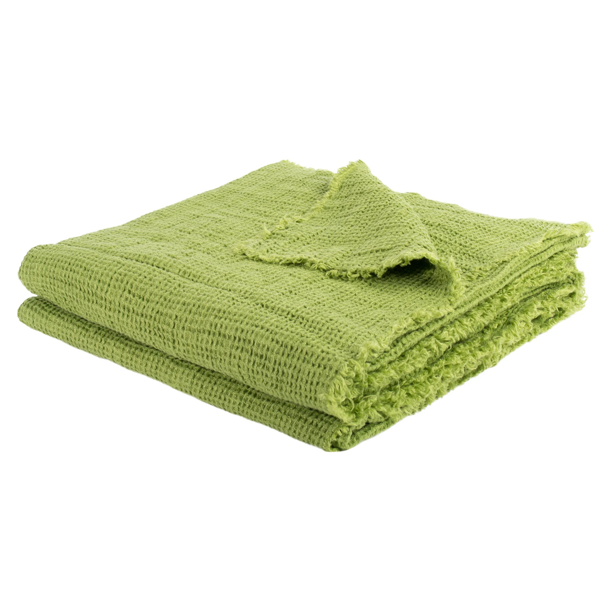 Zoeppritz Plaid HONEYBEE Leinen Green
