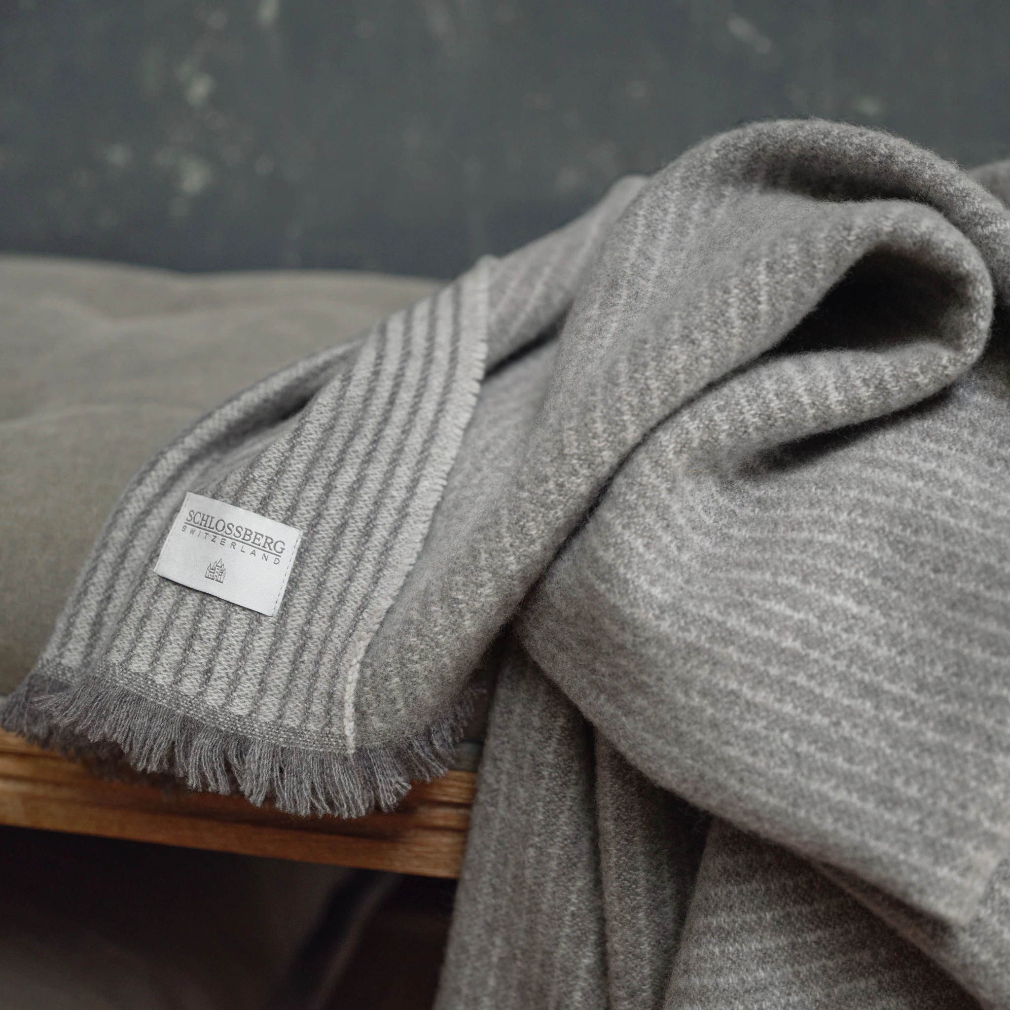 Schlossberg Plaid ELIAS Grey Produktbild 2 Schlossberg Plaid ELIAS Grey 2